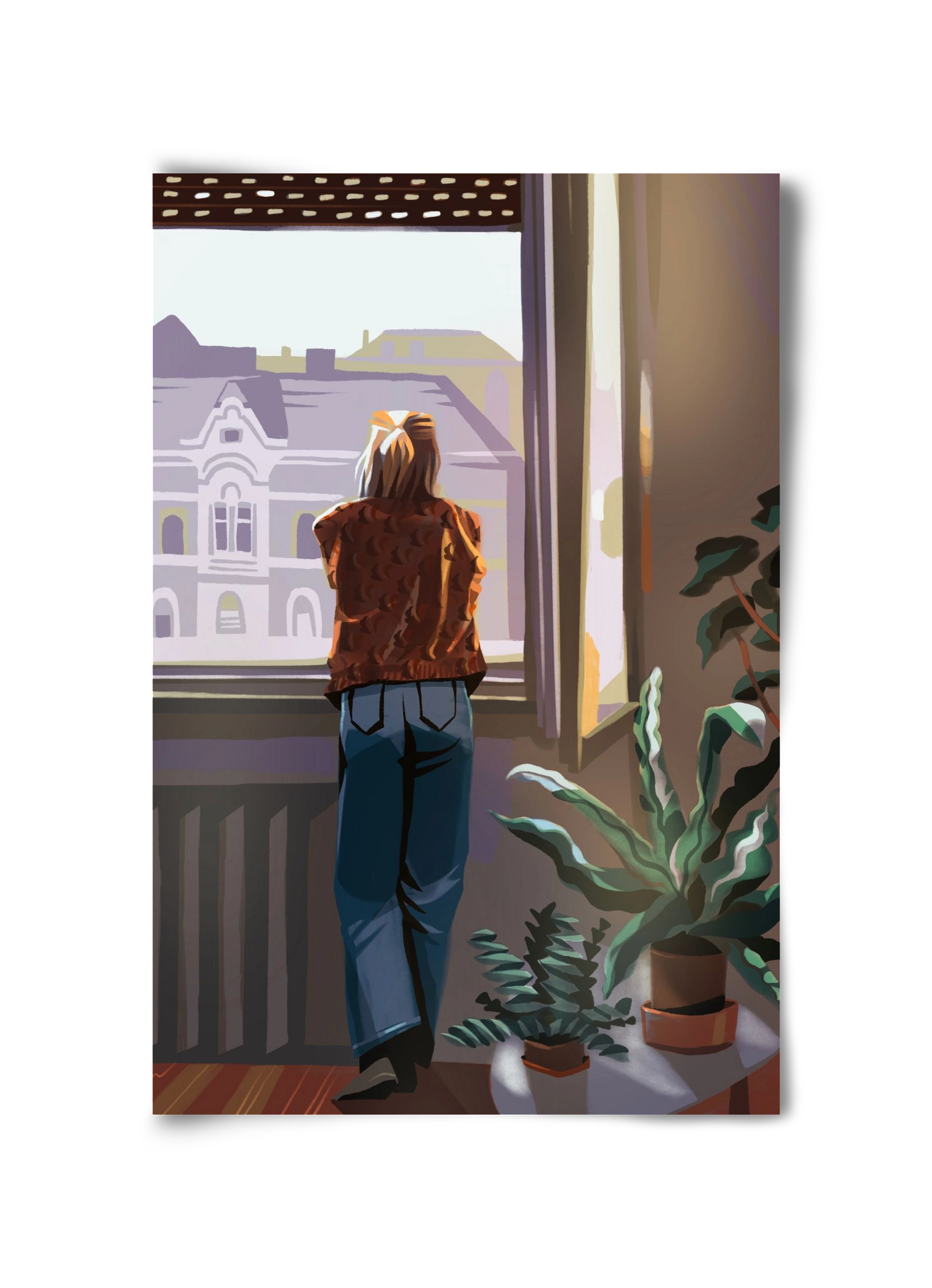 Ablak, 30x45 cm, Keret nélkül