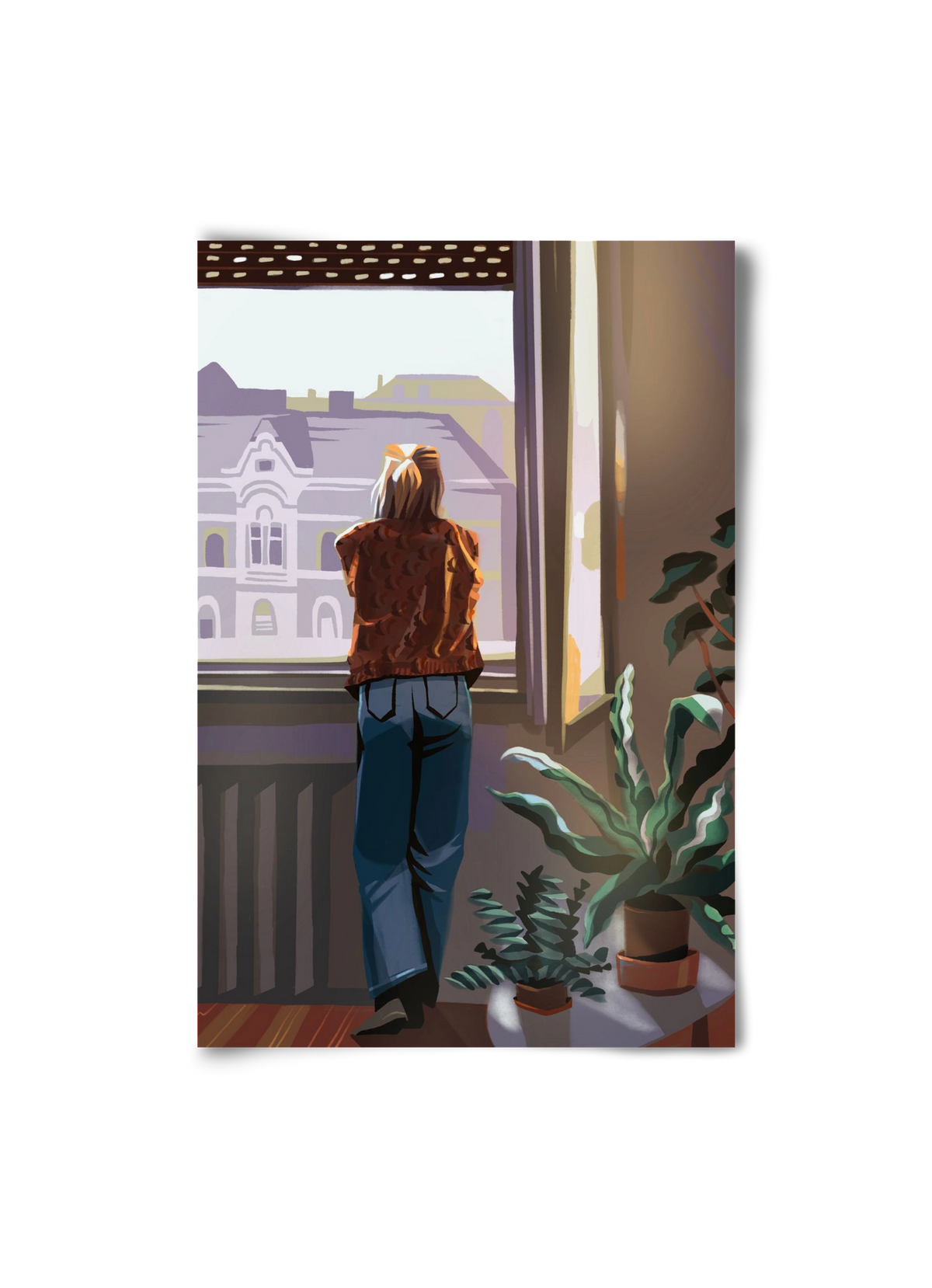 Ablak, 20x30 cm, Keret nélkül