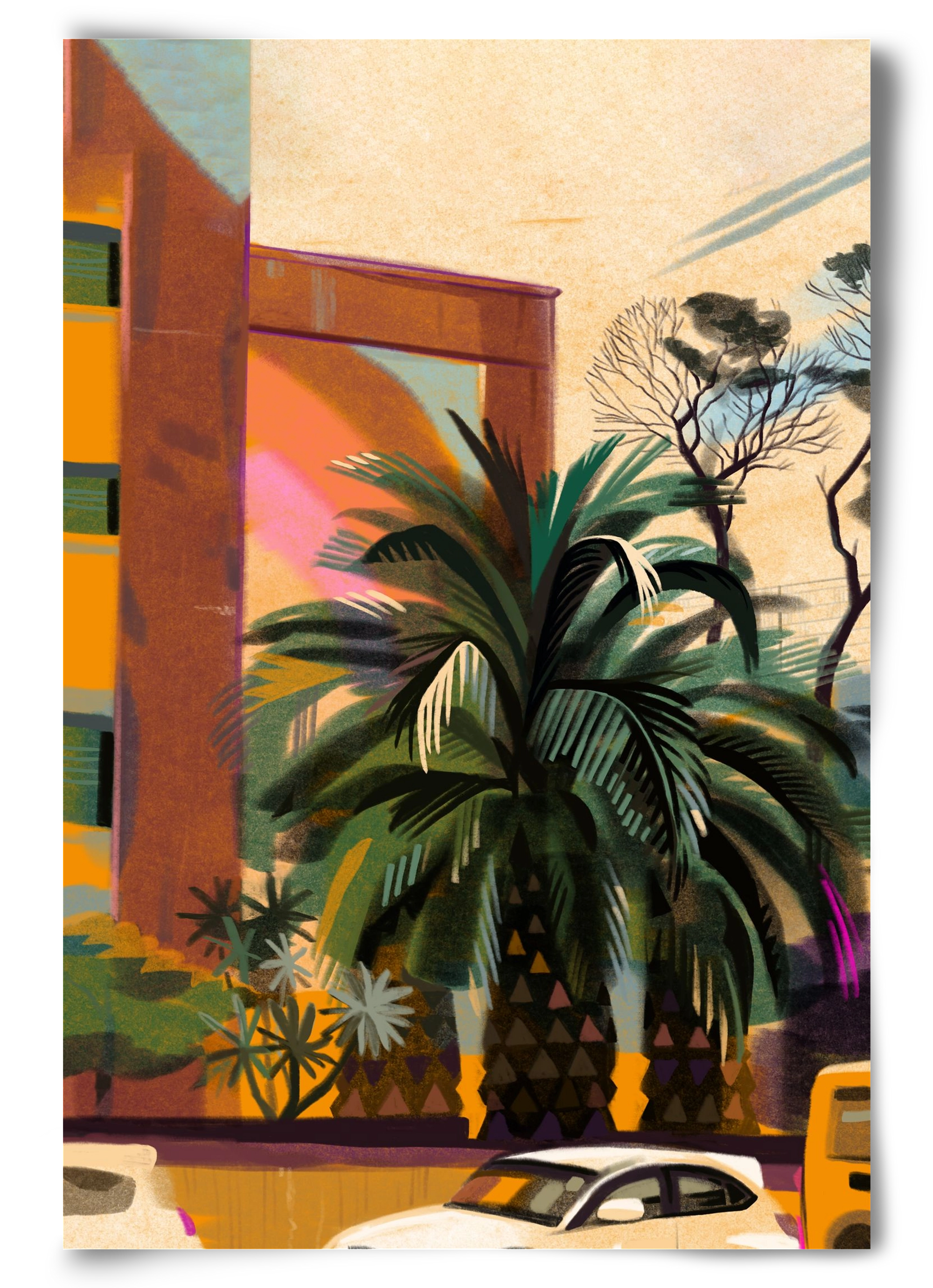 Tenerife, 60x90 cm, Keret nélkül