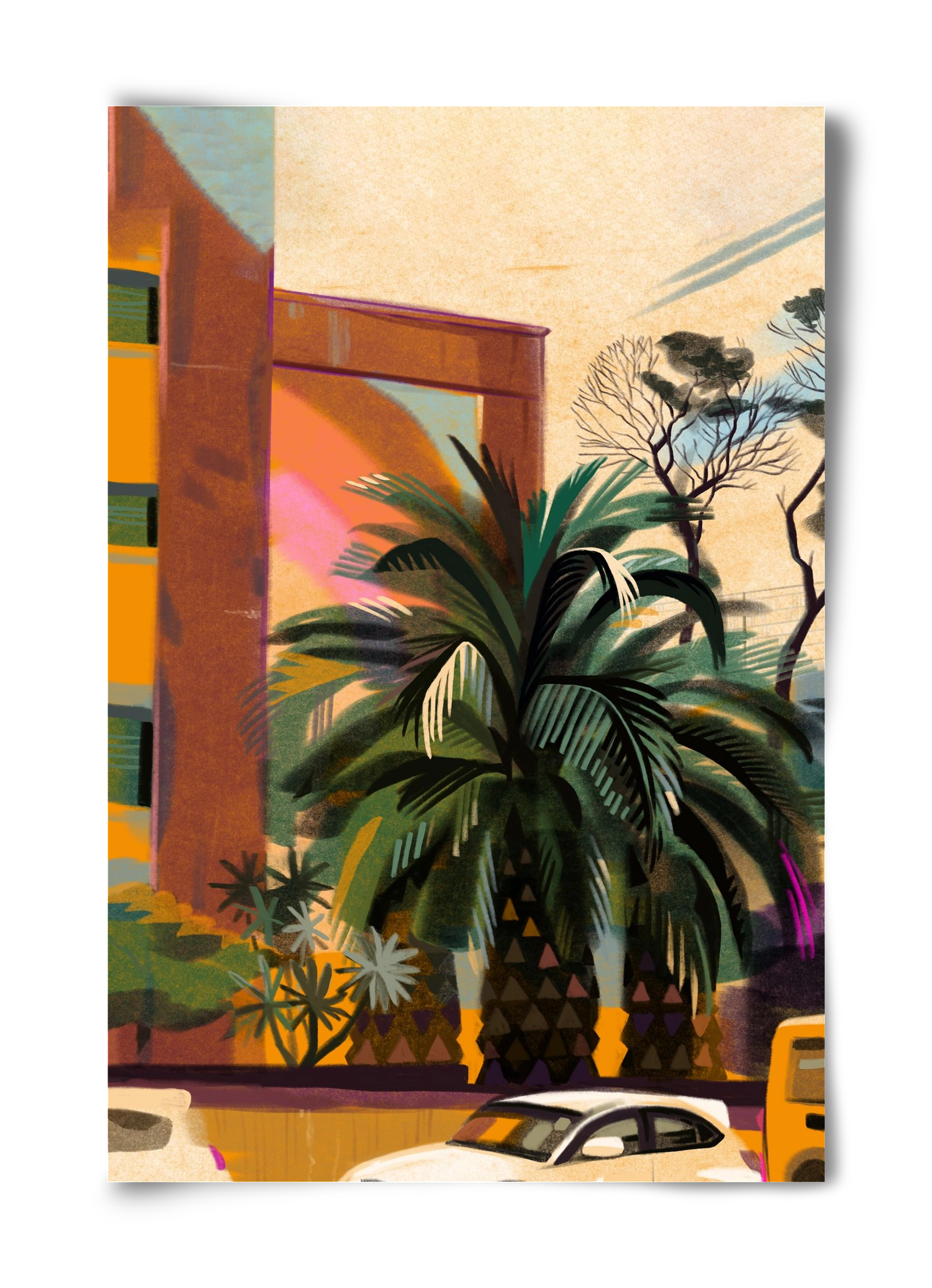 Tenerife, 40x60 cm, Keret nélkül