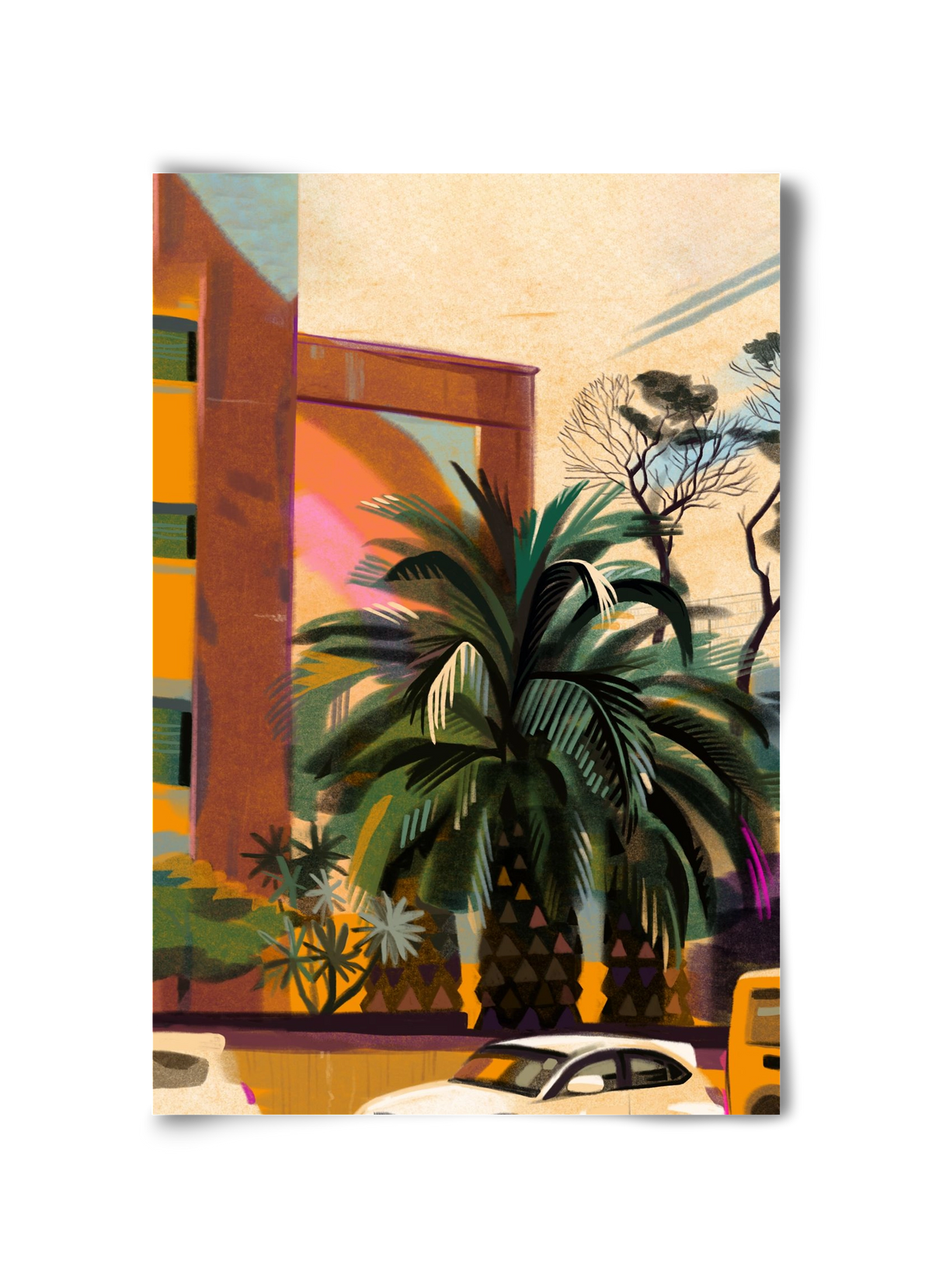 Tenerife, 30x45 cm, Keret nélkül