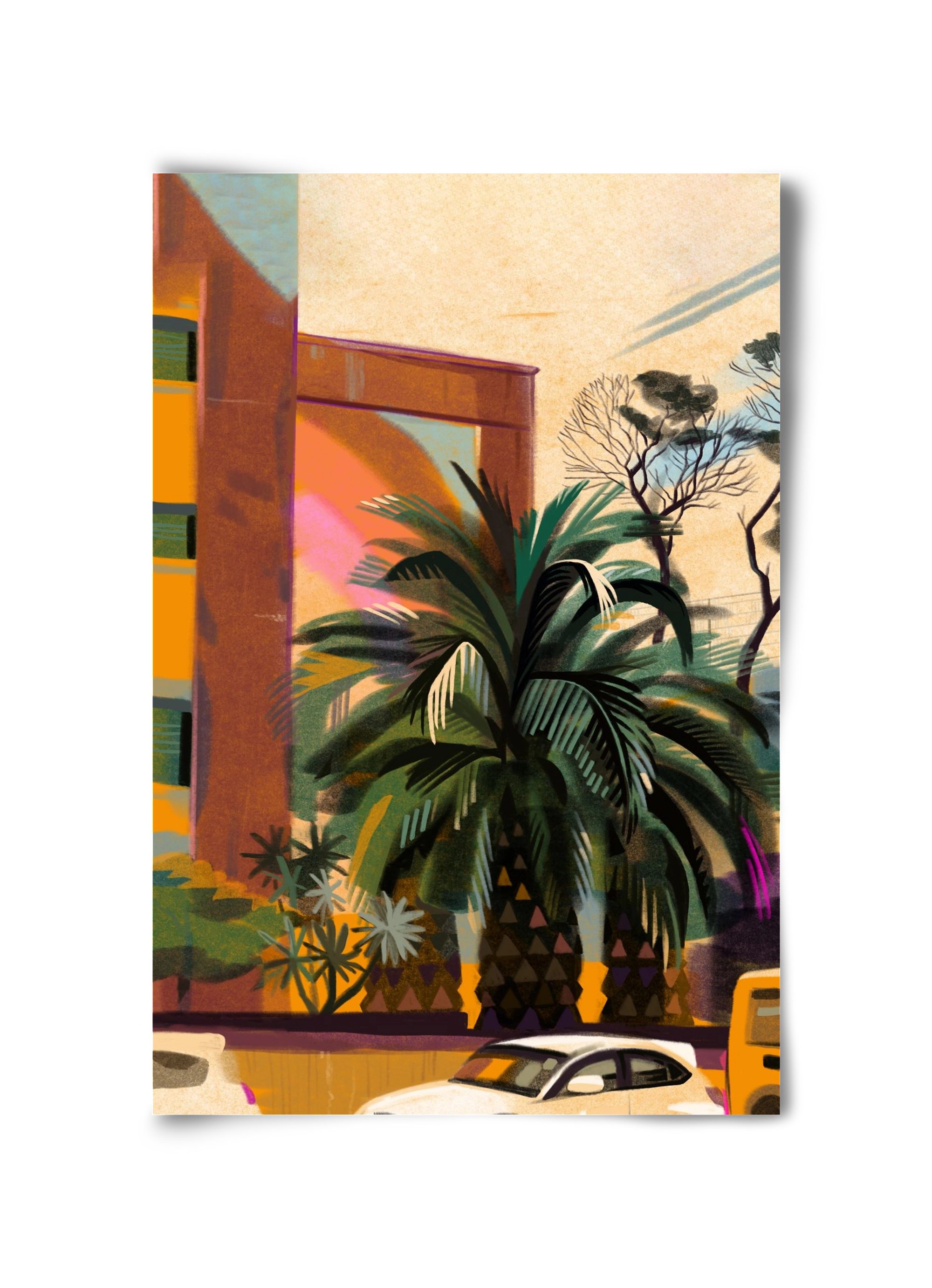 Tenerife, 30x45 cm, Keret nélkül