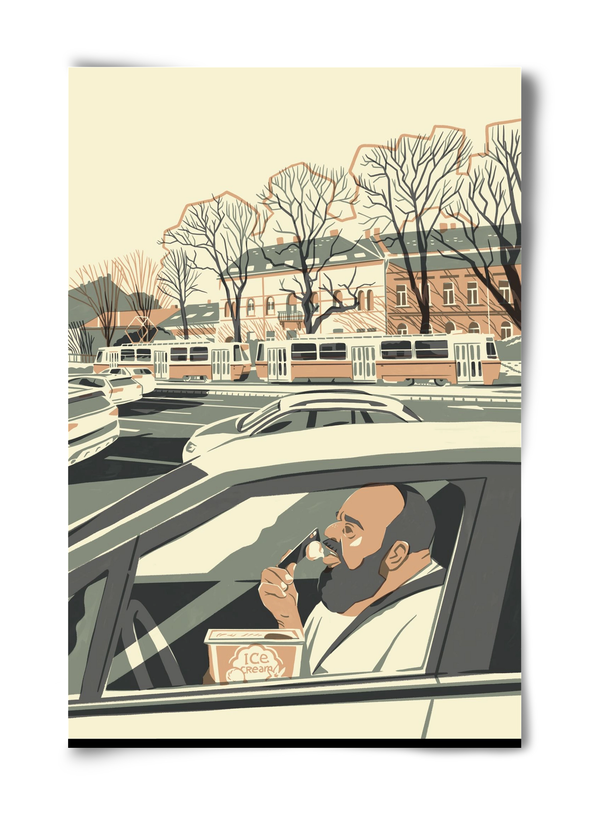 Mastercard, 40x60 cm, Keret nélkül