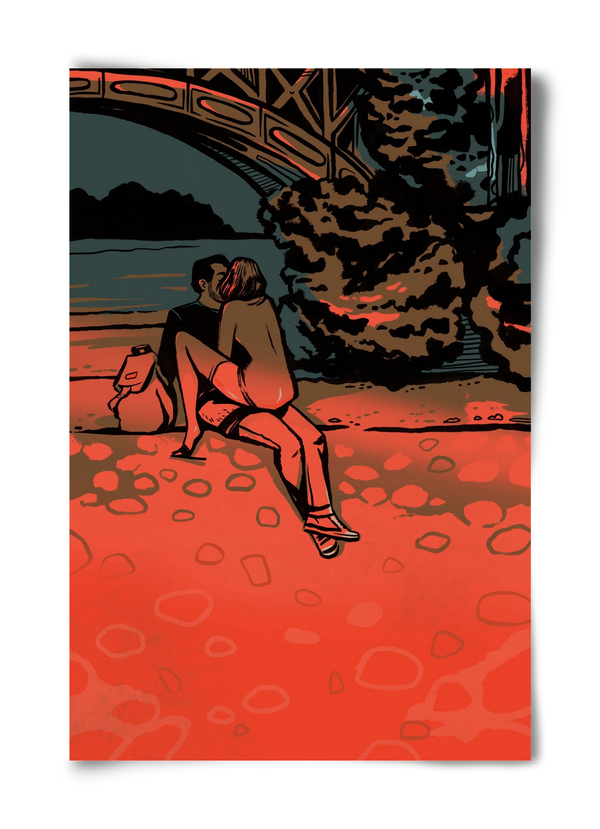 Margitsziget (B sorozat), 40x60 cm, Keret nélkül