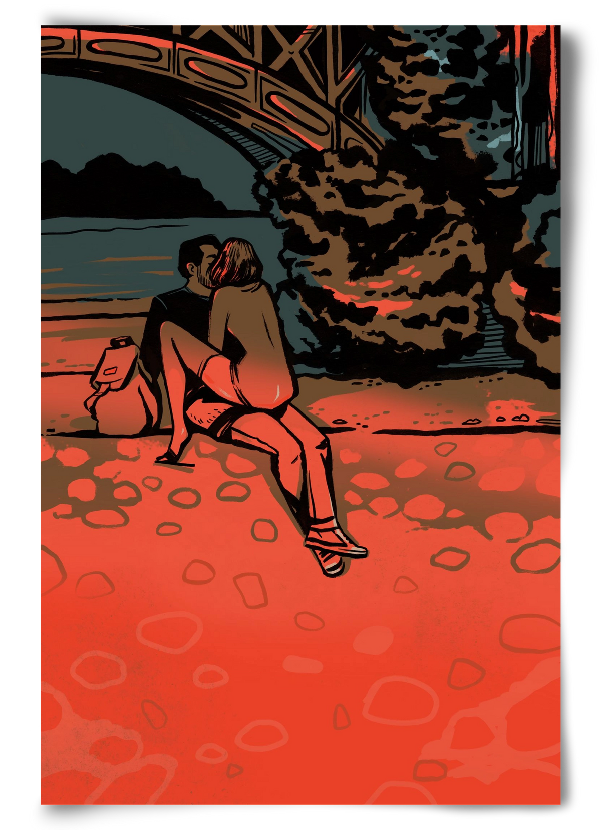 Margitsziget (B sorozat), 60x90 cm, Keret nélkül