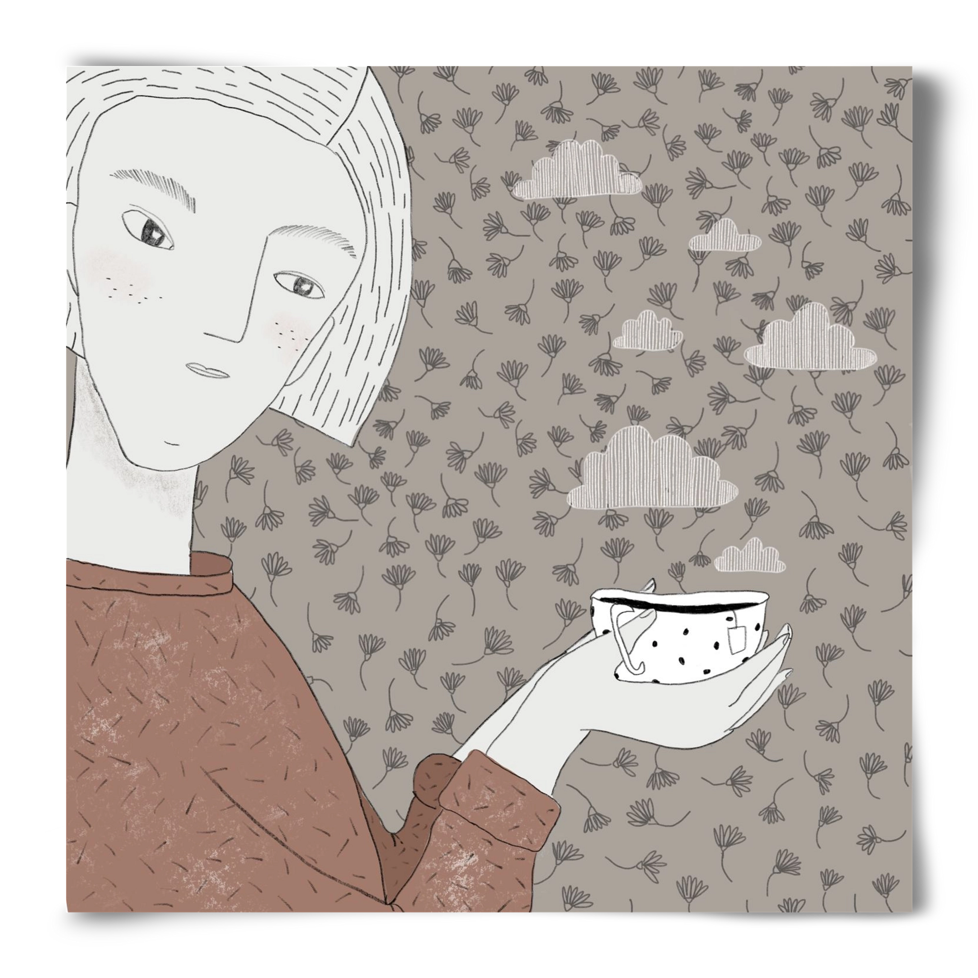 Hangulat, 50x50 cm, Keret nélkül