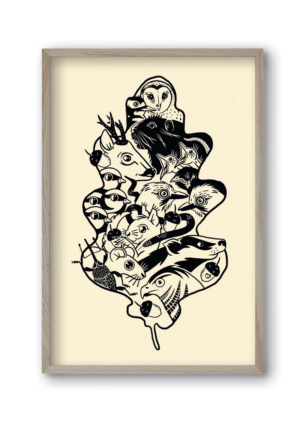 Tölgy, 30x45 cm (30x45 cm), Tölgy keret