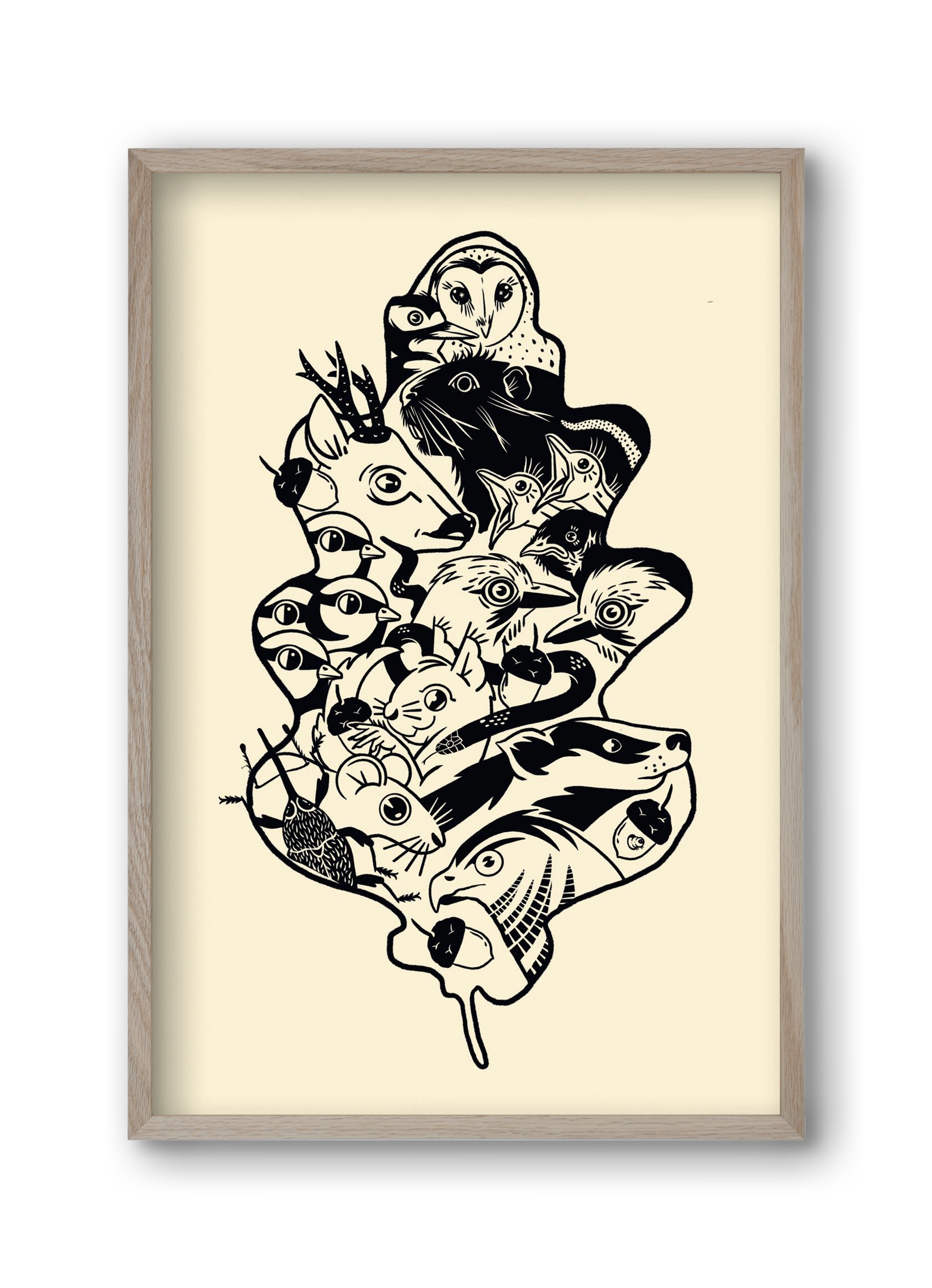 Tölgy, 30x45 cm (30x45 cm), Tölgy keret