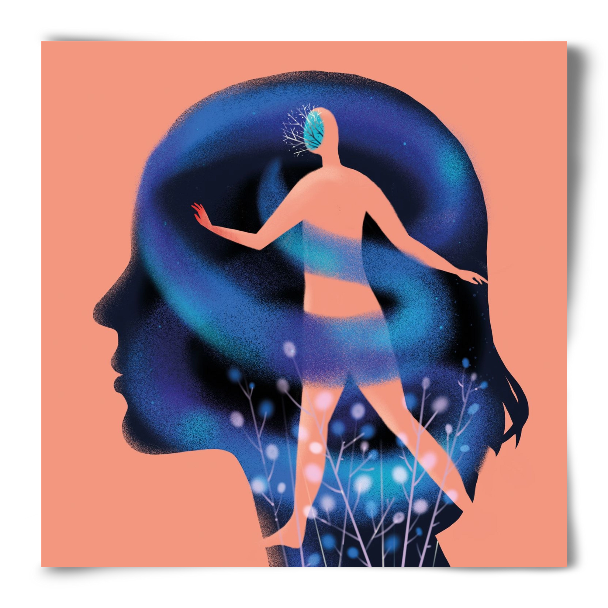 Tudatalatti, 50x50 cm, Keret nélkül