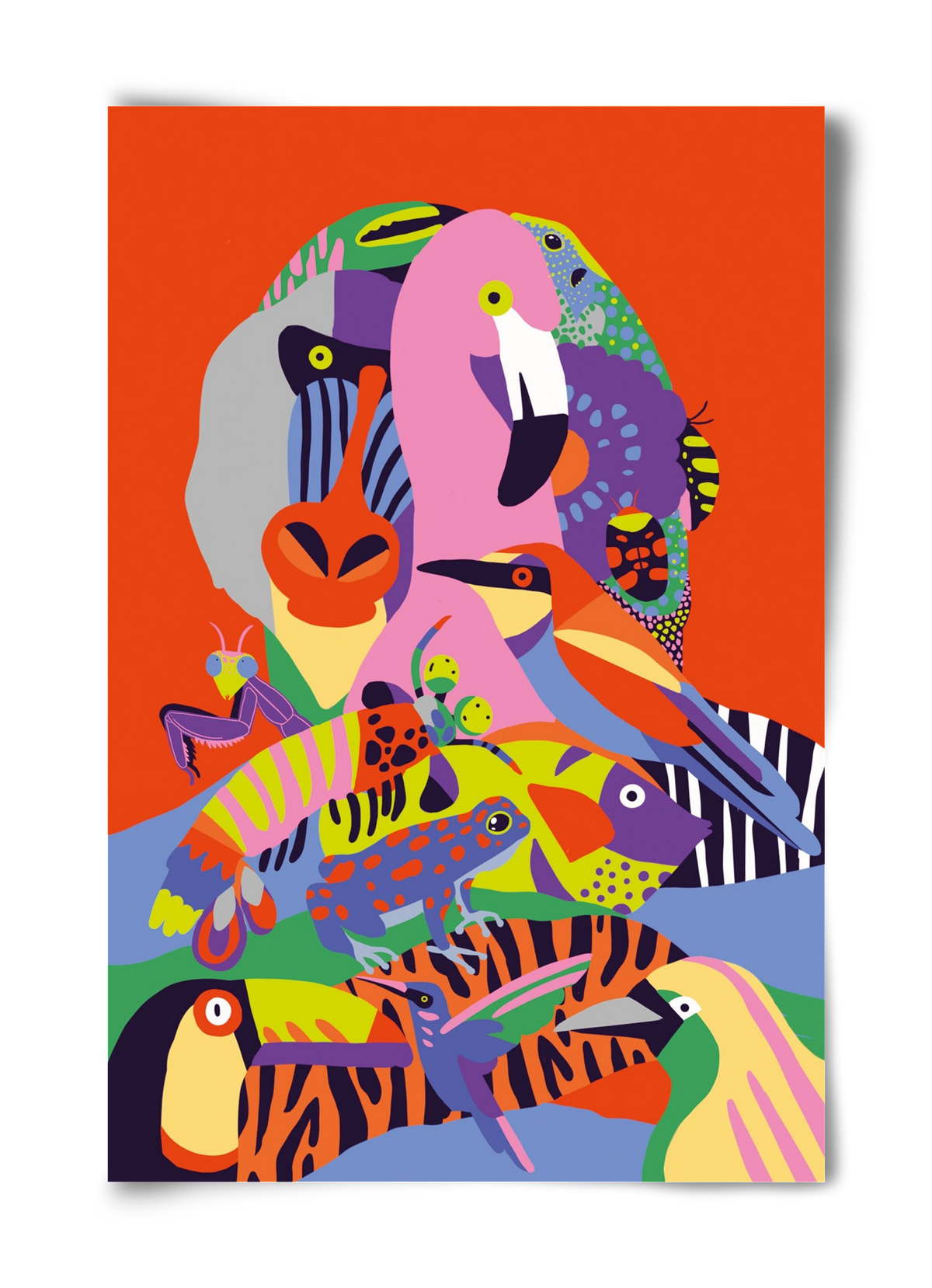 Tropical, 40x60 cm, Keret nélkül