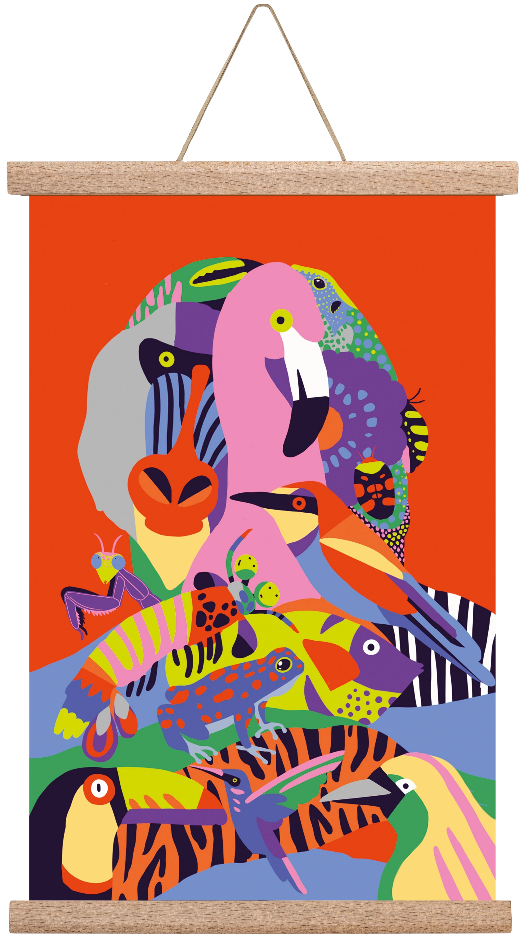 Tropical, 30x45 cm (30x45 cm), Tölgy akasztó