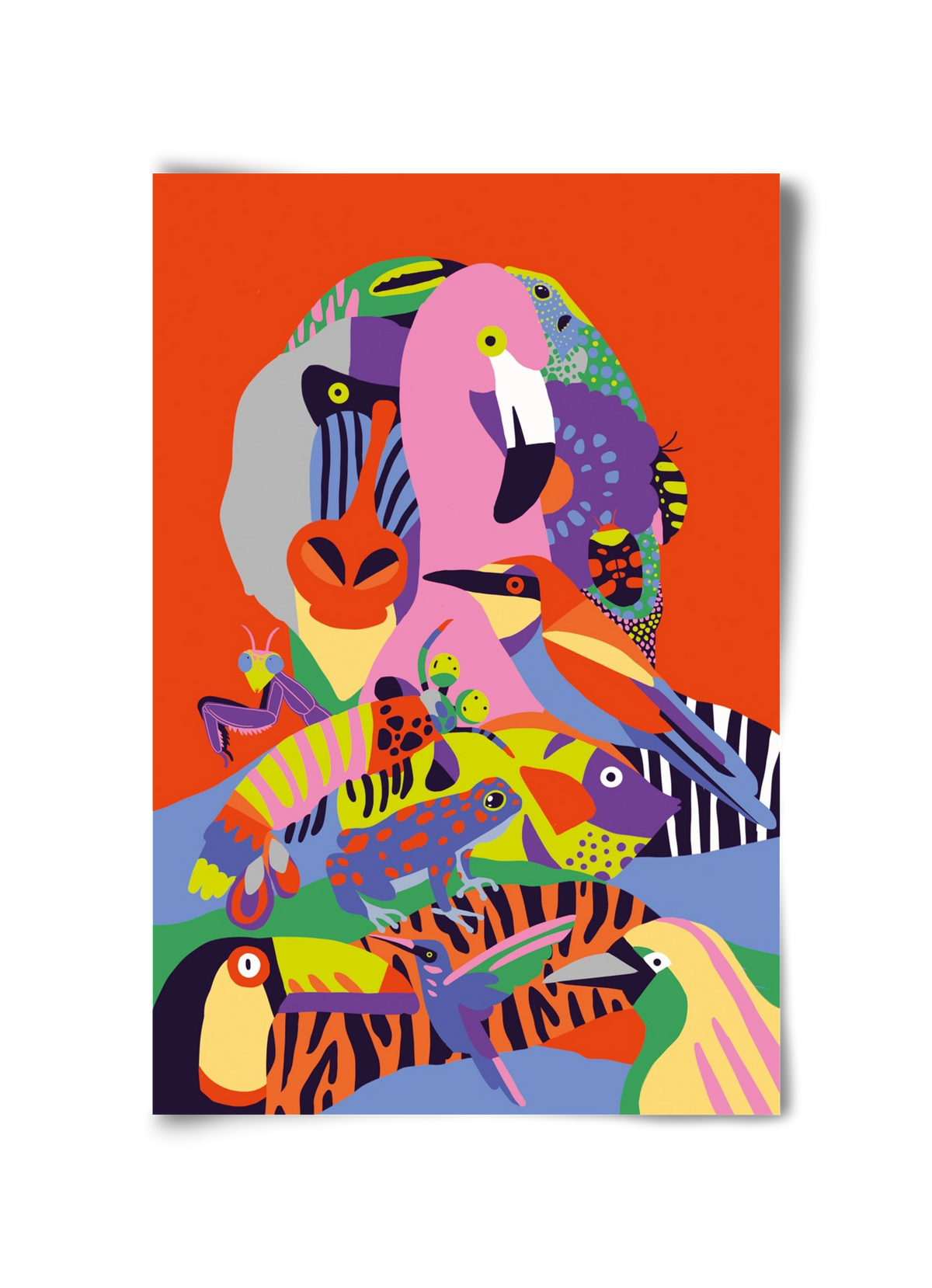 Tropical, 30x45 cm, Keret nélkül