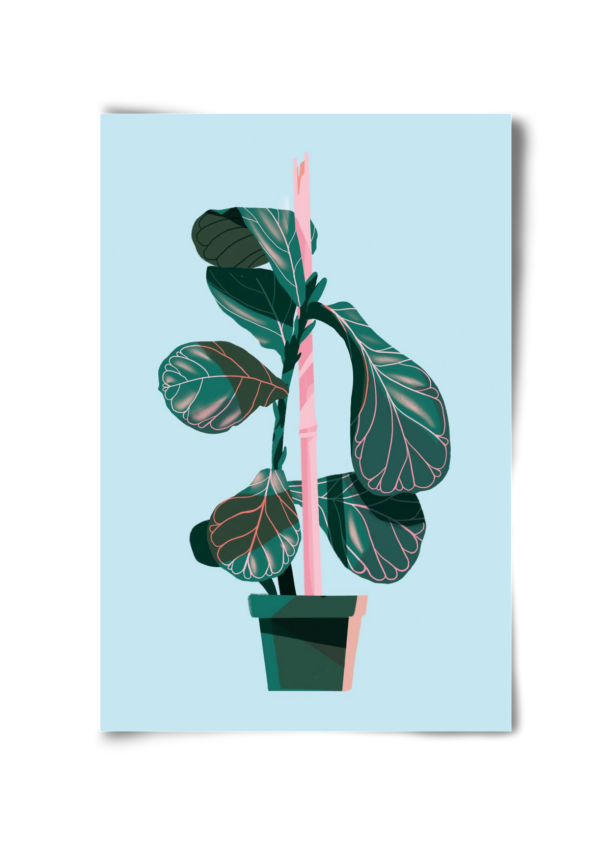 evergreen 02, 30x45 cm, Keret nélkül