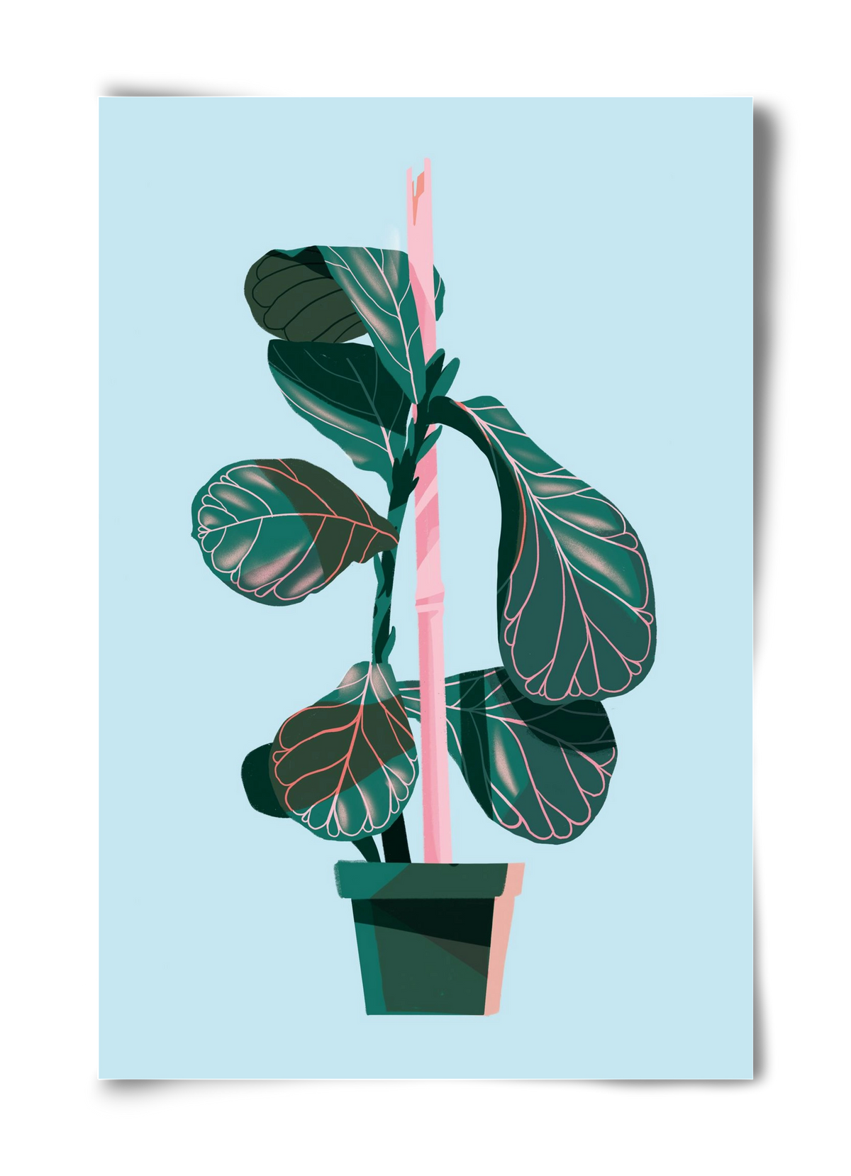 evergreen 02, 40x60 cm, Keret nélkül