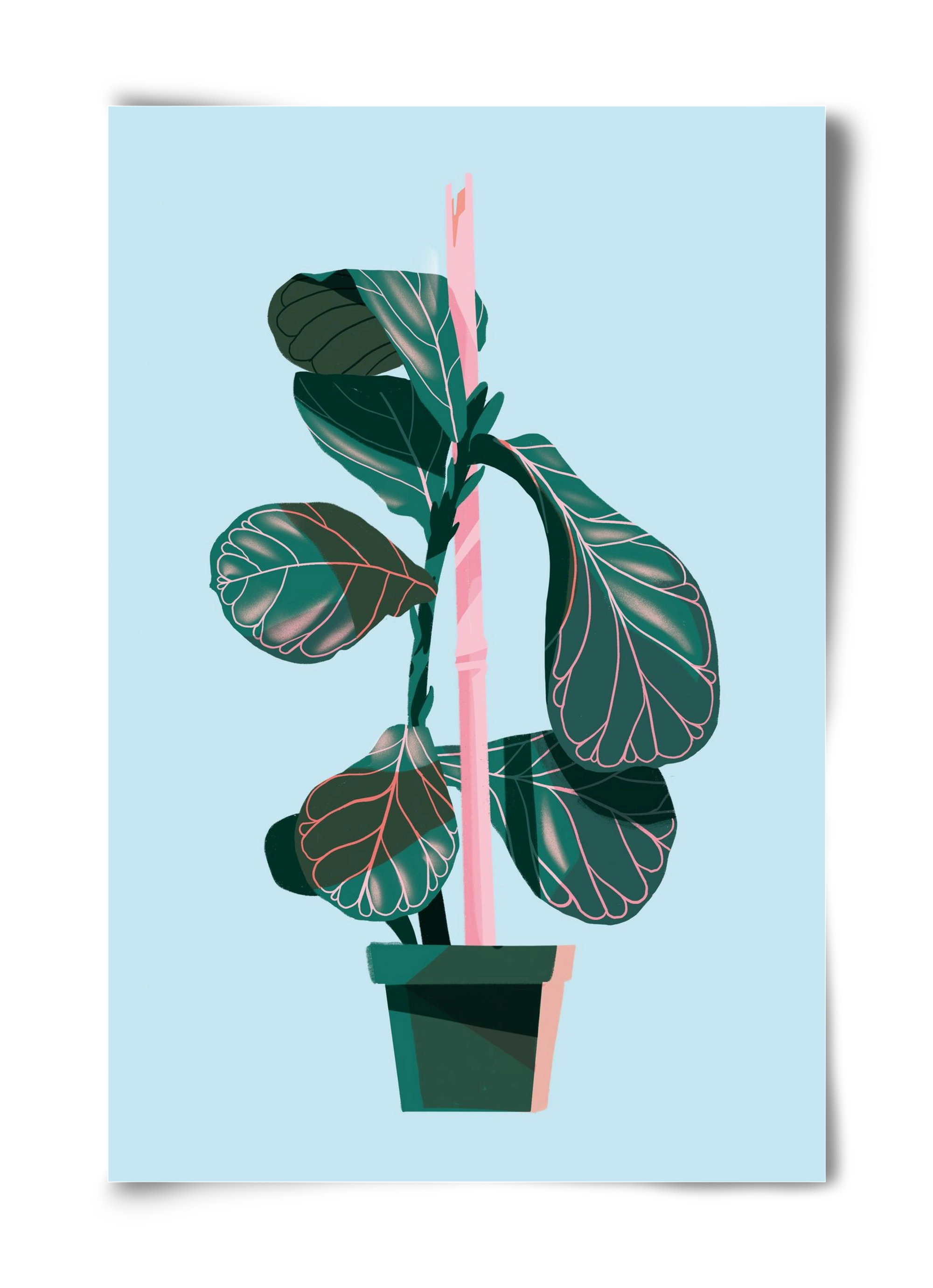 evergreen 02, 40x60 cm, Keret nélkül