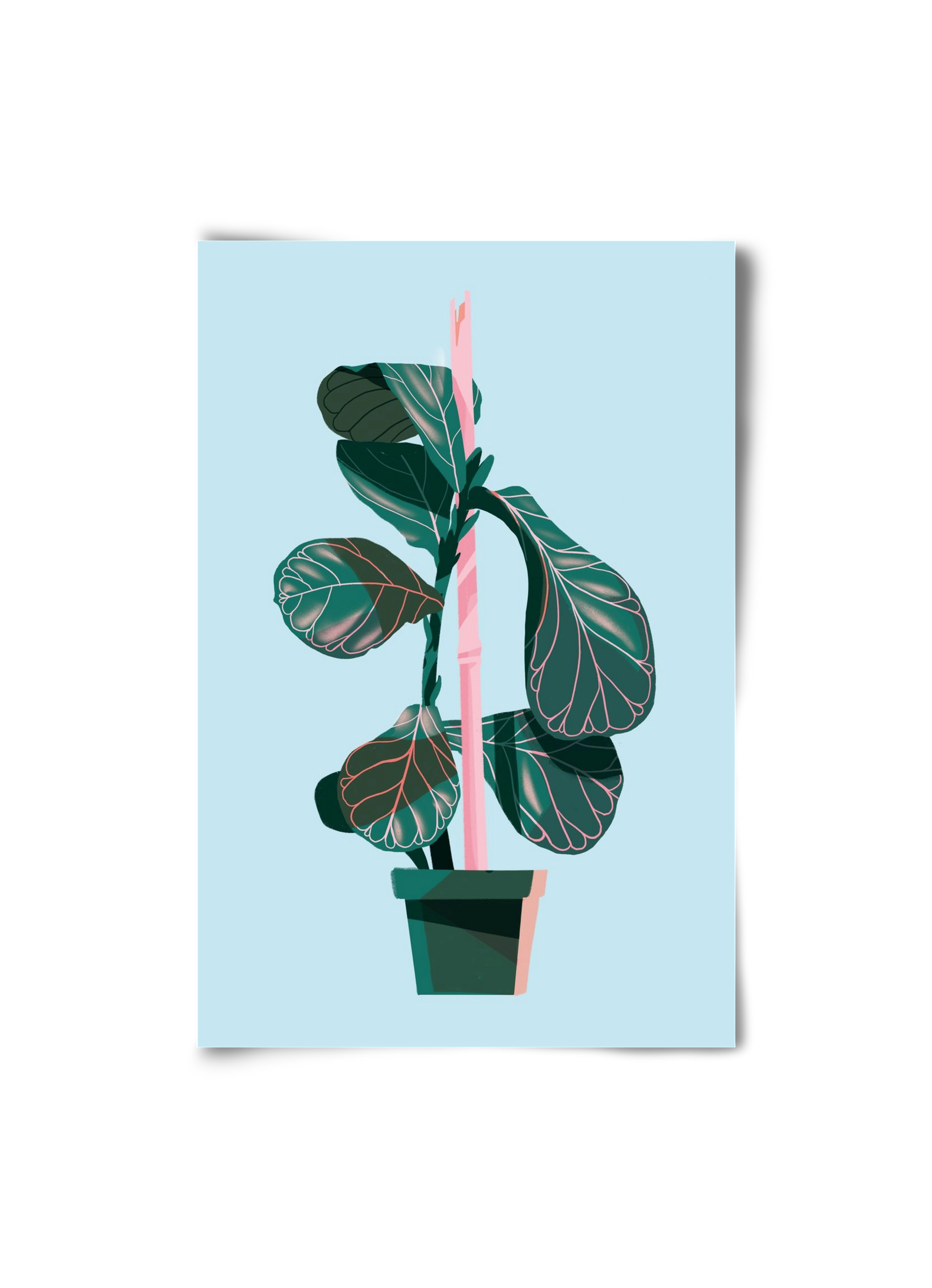 evergreen 02, 20x30 cm, Keret nélkül