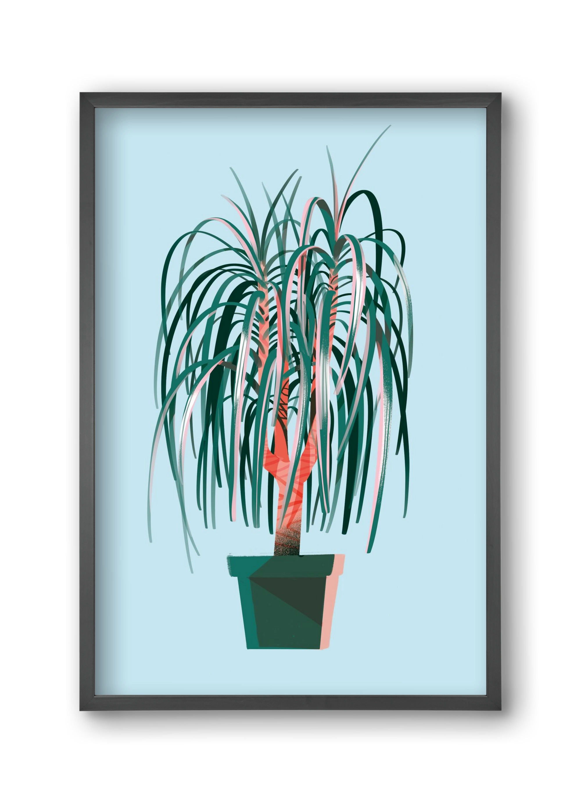 evergreen 03, 30x45 cm (30x45 cm), Fekete keret