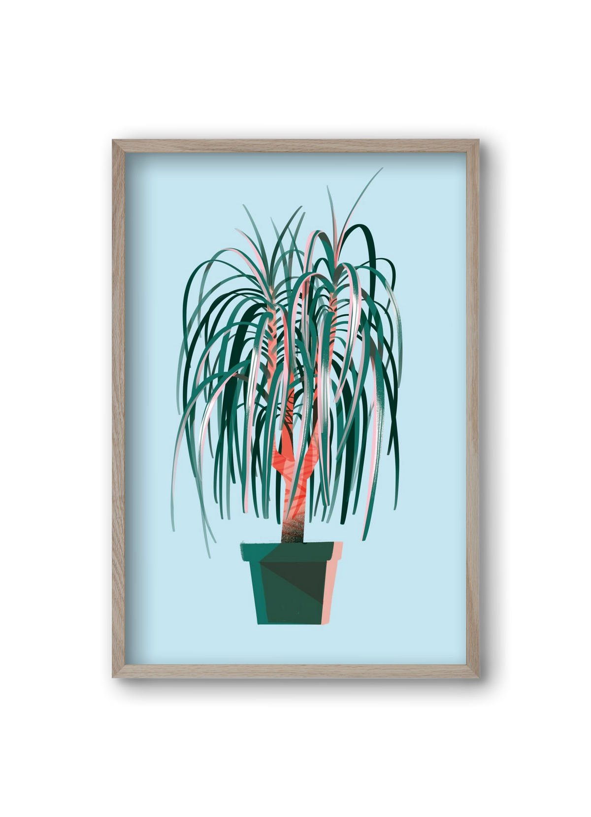 evergreen 03, 20x30 cm (20x30 cm), Tölgy keret