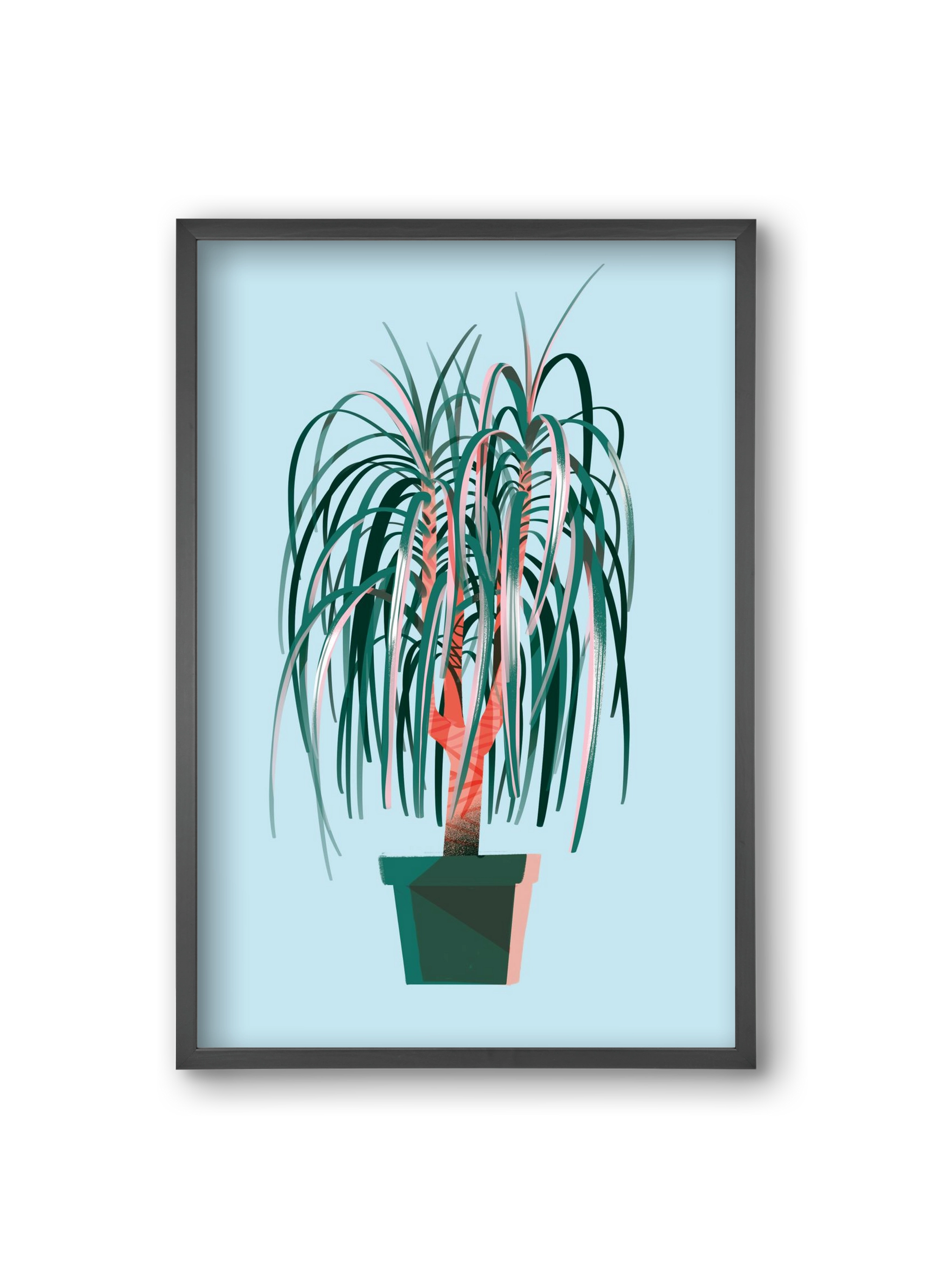 evergreen 03, 20x30 cm (20x30 cm), Fekete keret