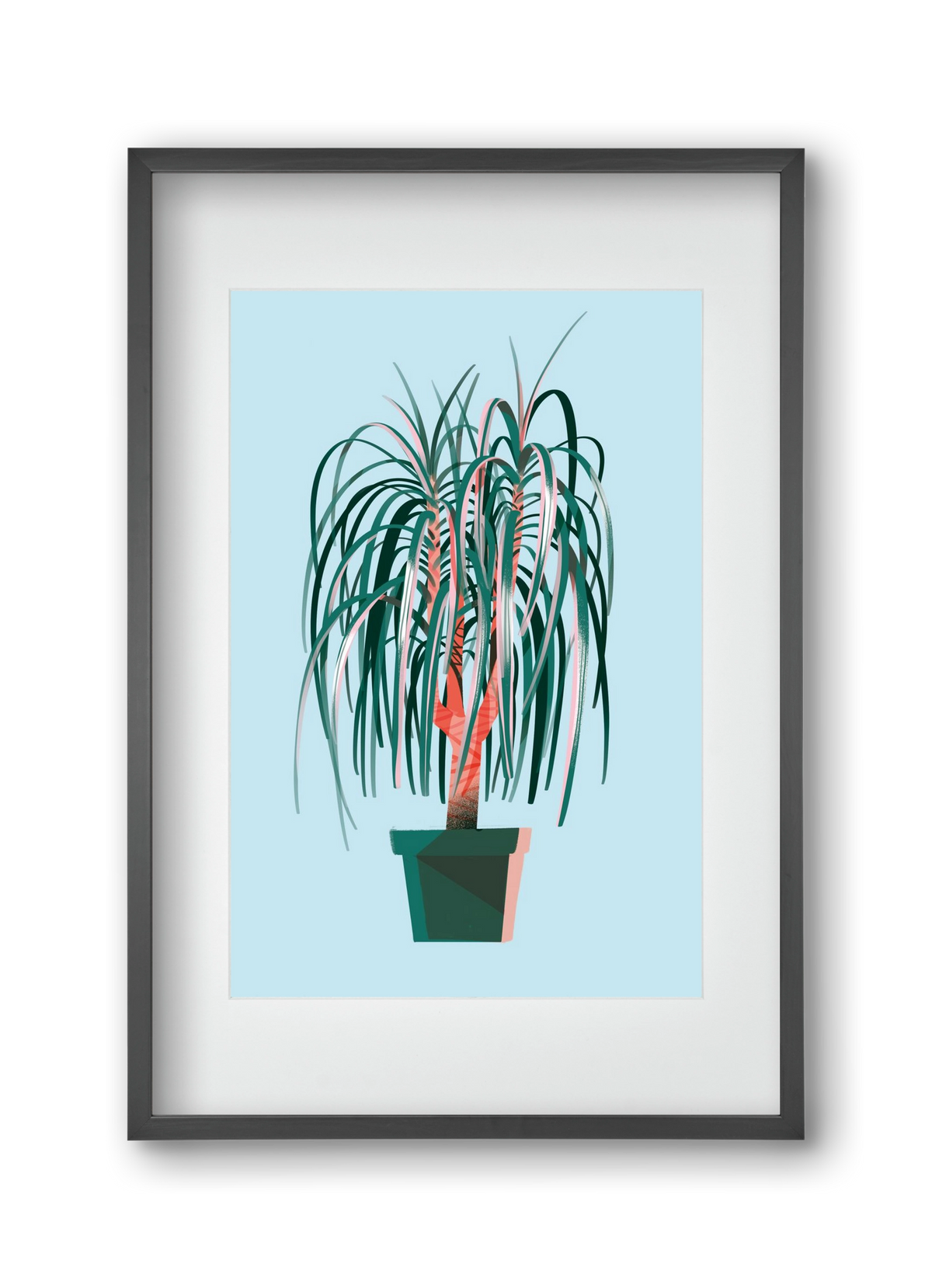 evergreen 03, 30x45 cm (20x30 cm), Fekete keret, paszpartuval