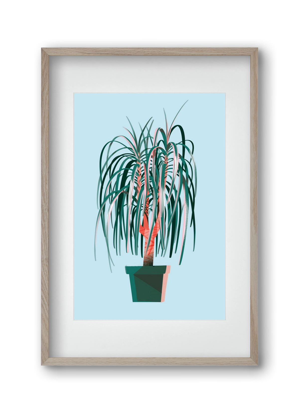 evergreen 03, 30x45 cm (20x30 cm), Tölgy keret, paszpartuval