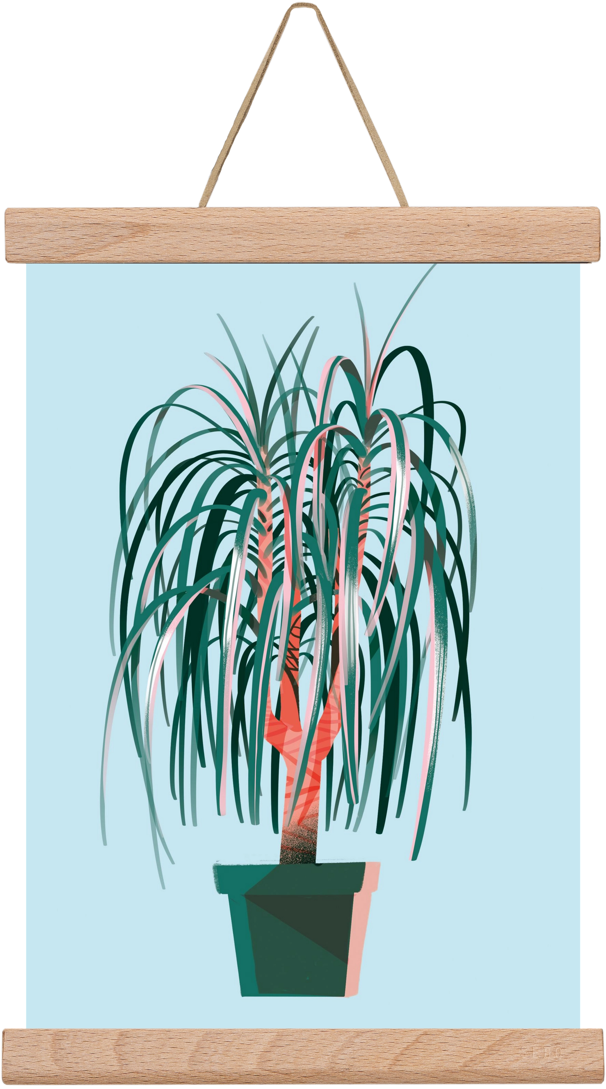 evergreen 03, 20x30 cm (20x30 cm), Tölgy akasztó