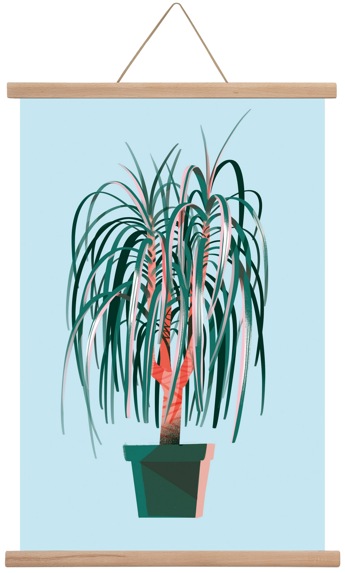 evergreen 03, 40x60 cm (40x60 cm), Tölgy akasztó