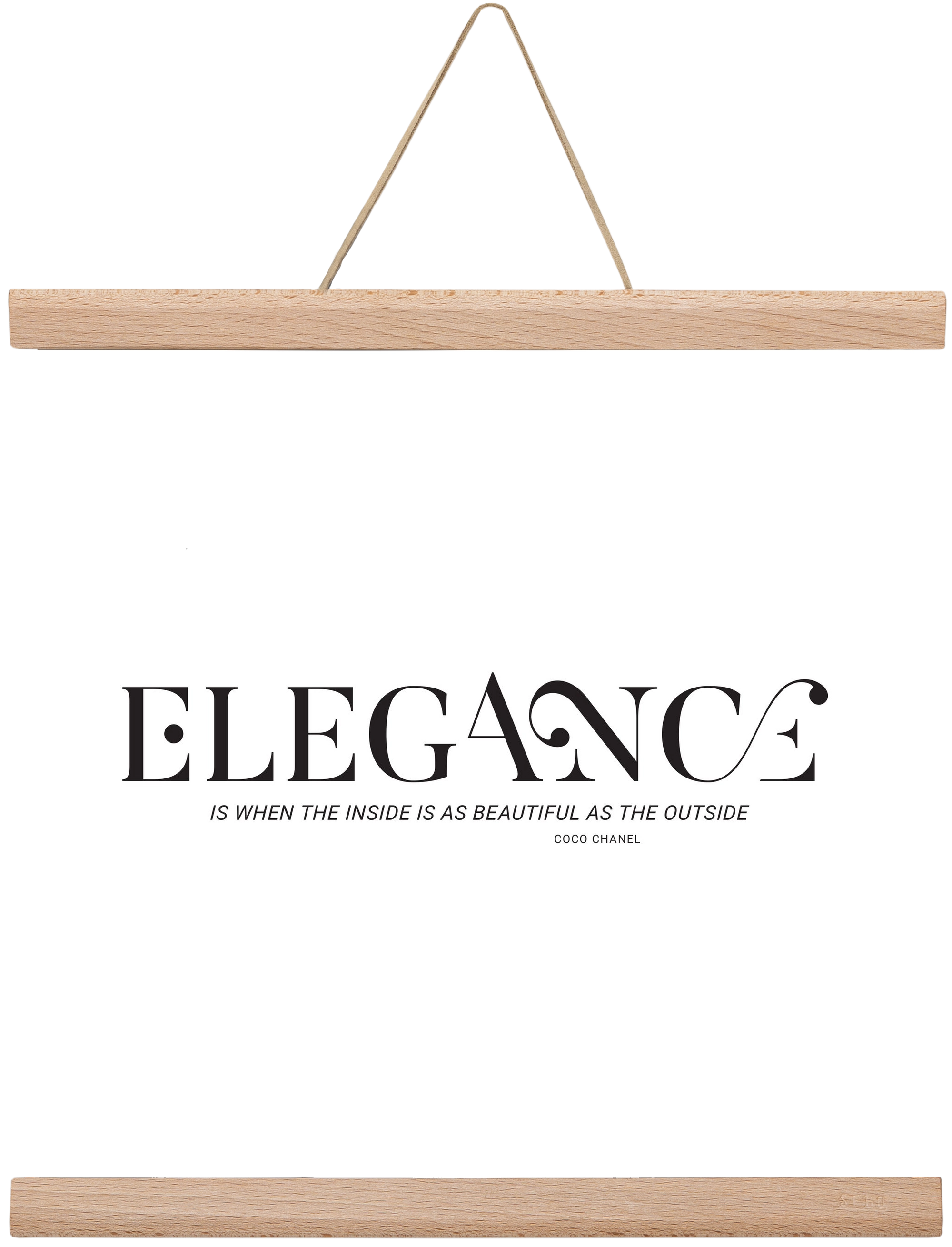 Elegance, 30x30 cm (30x30 cm), Tölgy akasztó