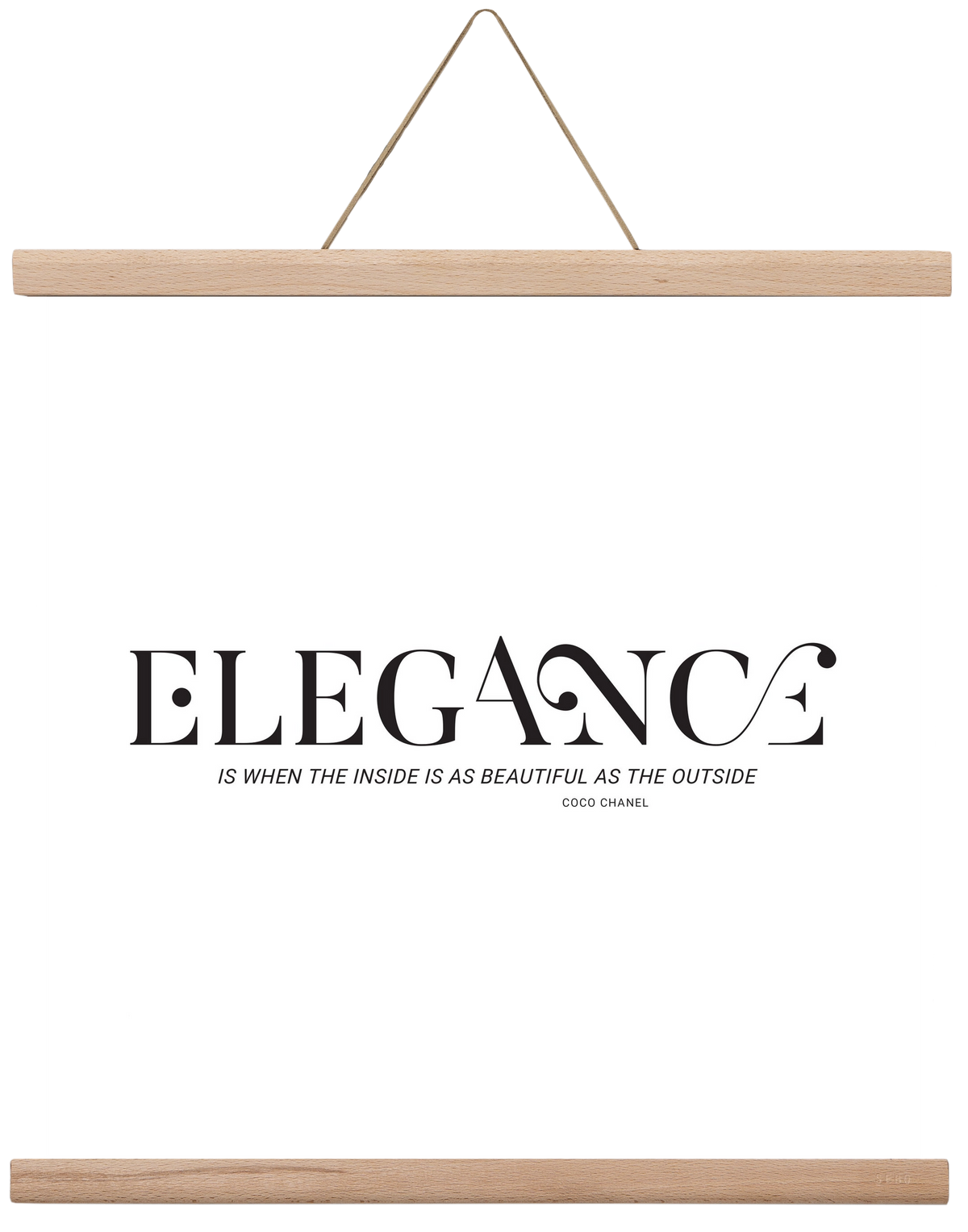 Elegance, 40x40 cm (40x40 cm), Tölgy akasztó