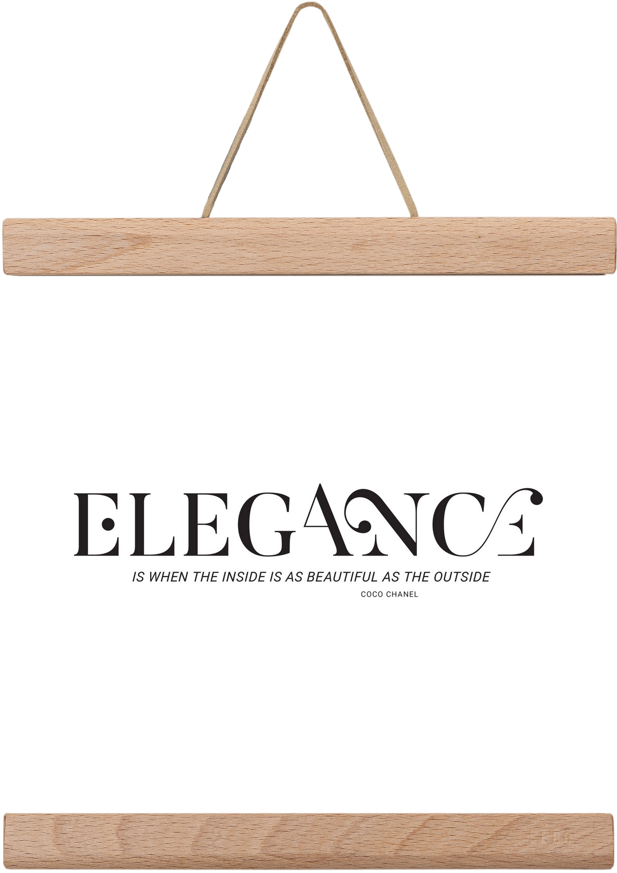 Elegance, 20x20 cm (20x20 cm), Tölgy akasztó