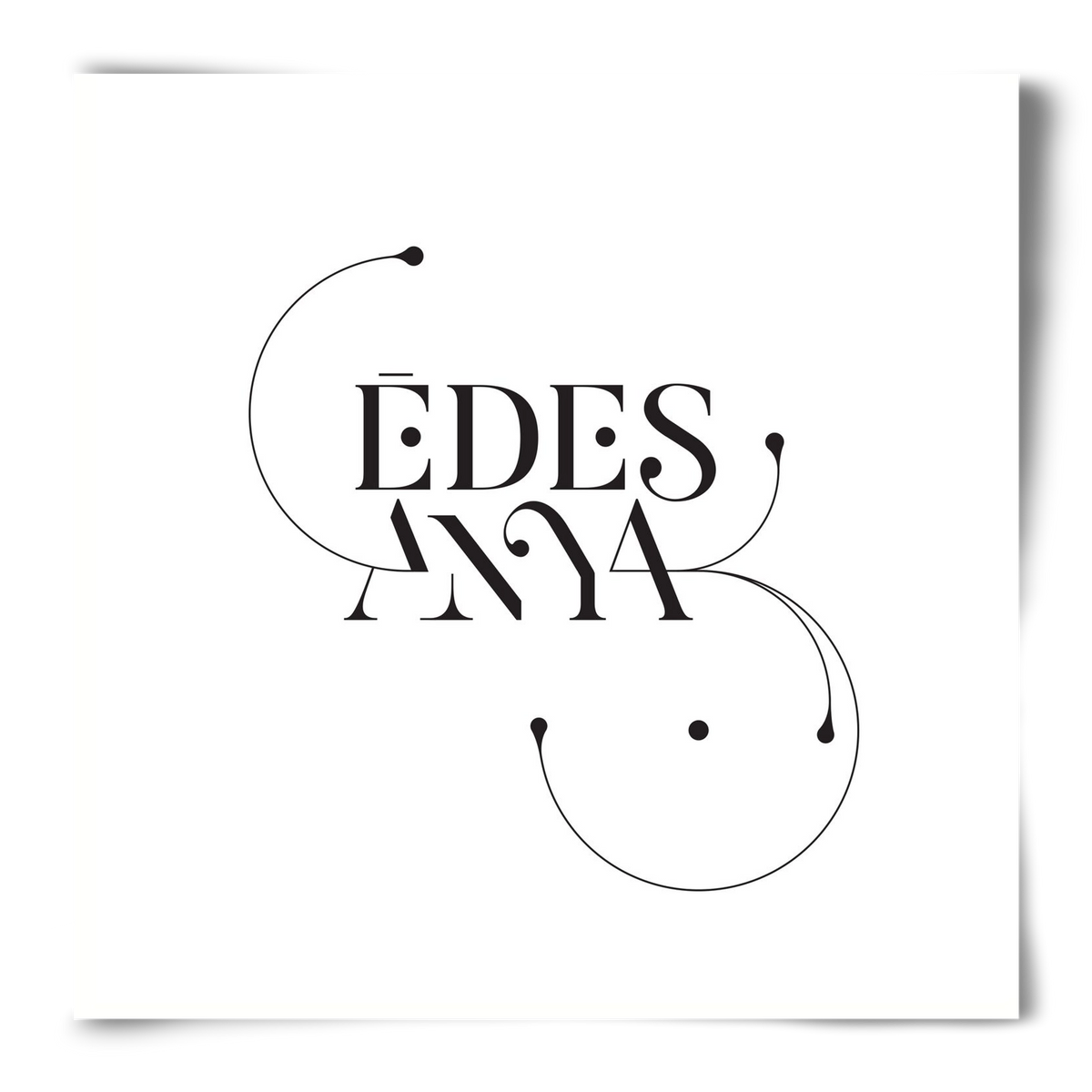 Édesanya, 50x50 cm, Keret nélkül