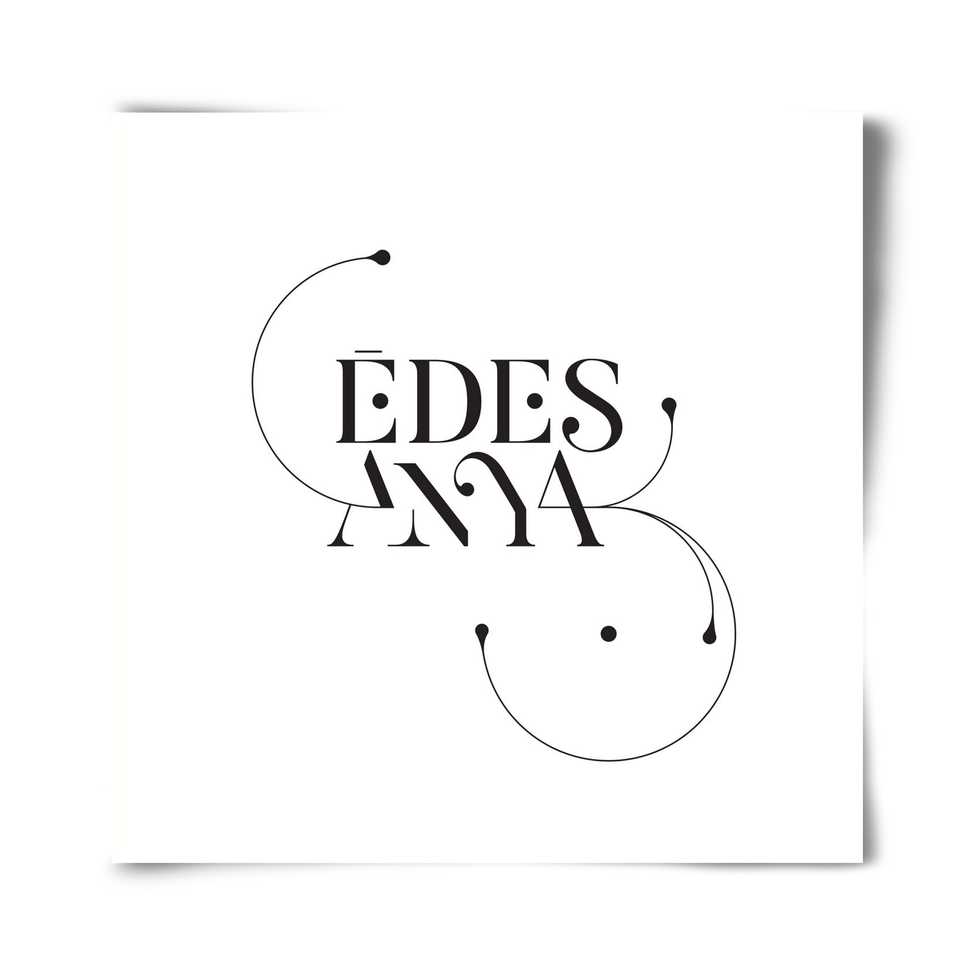 Édesanya, 40x40 cm, Keret nélkül