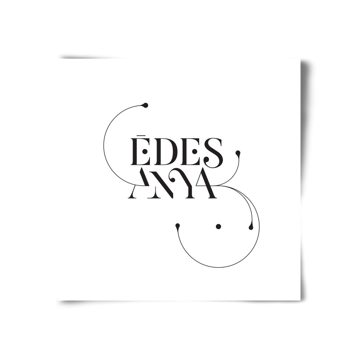 Édesanya, 30x30 cm, Keret nélkül