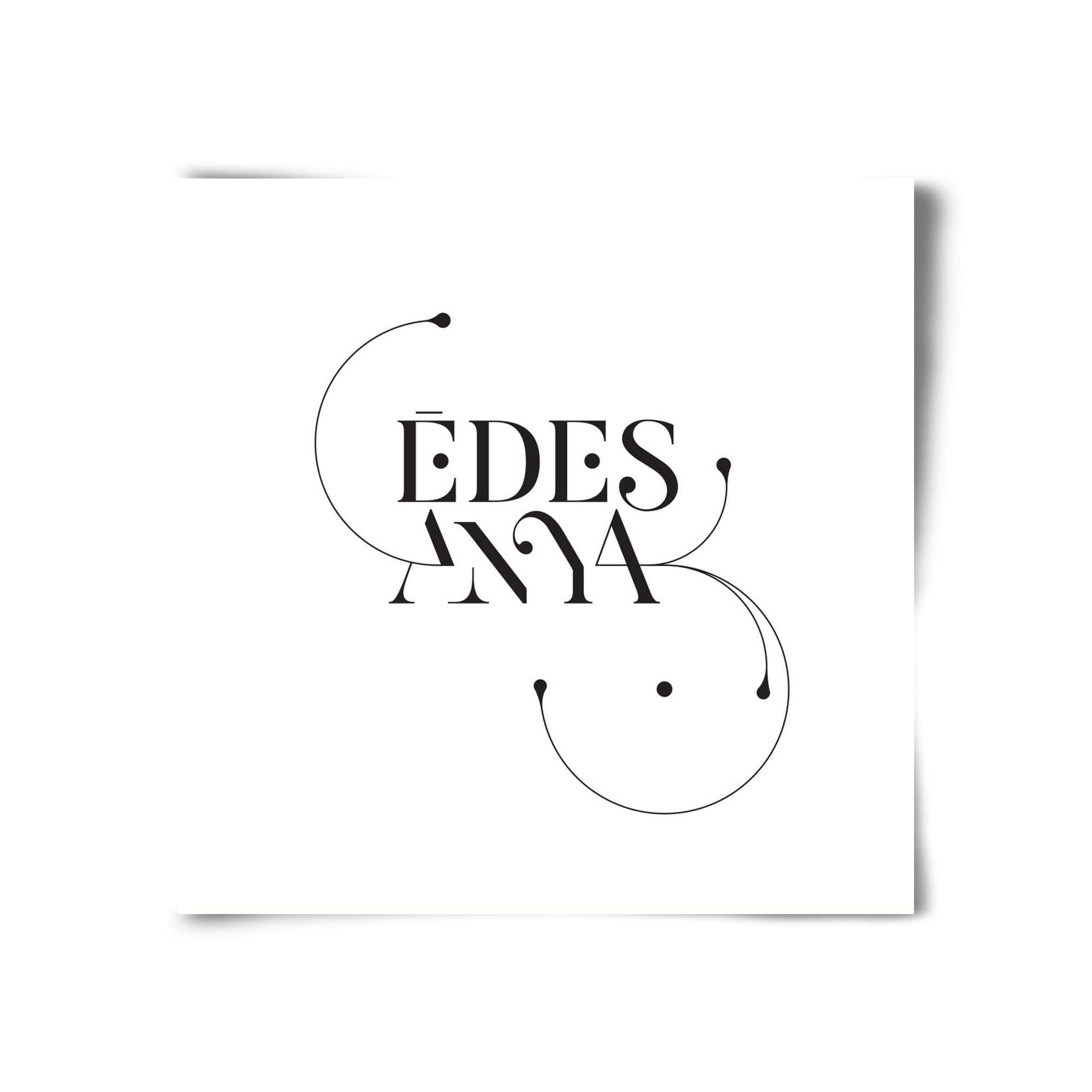 Édesanya, 30x30 cm, Keret nélkül