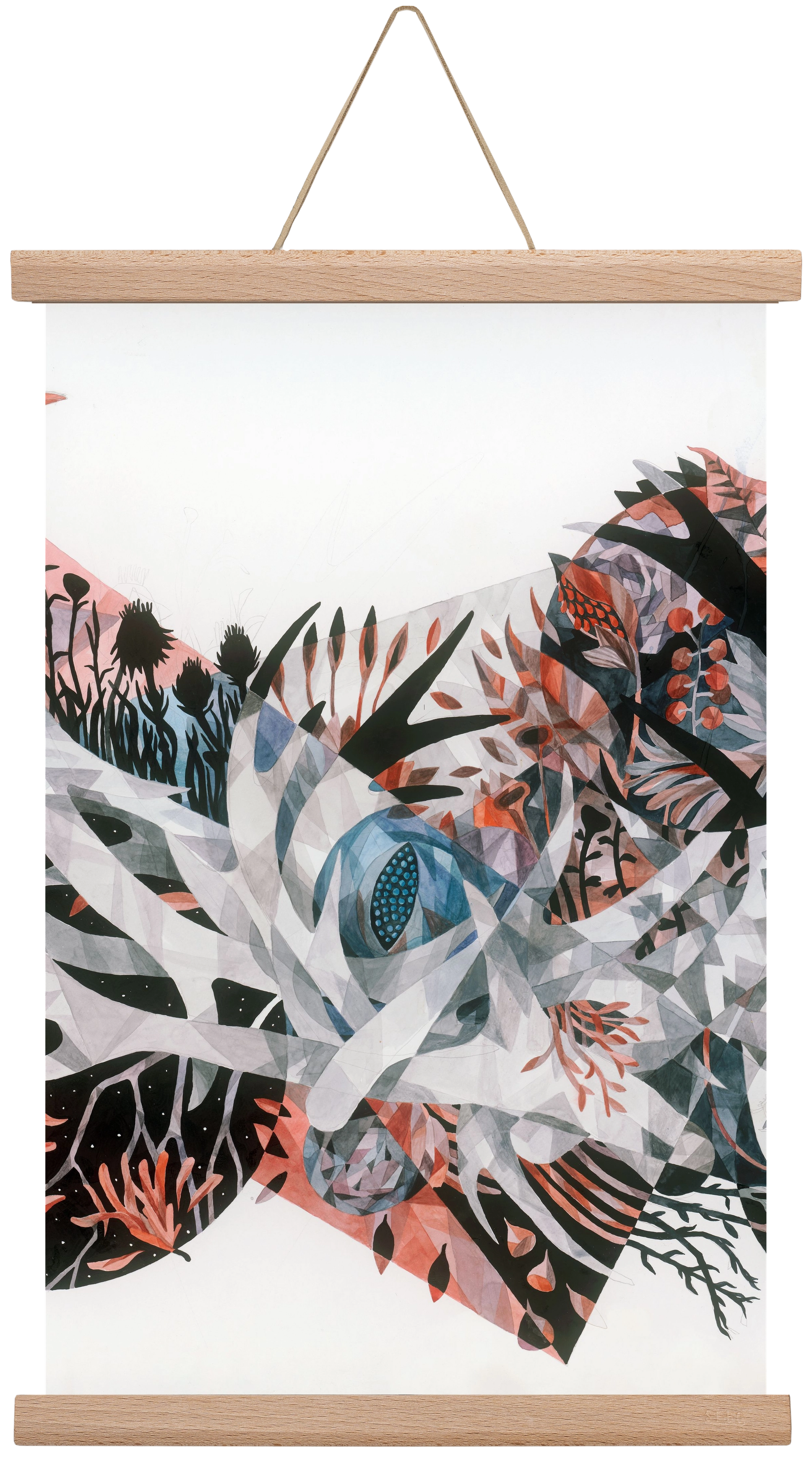 Primavera, 45x30 cm (45x30 cm), Tölgy akasztó