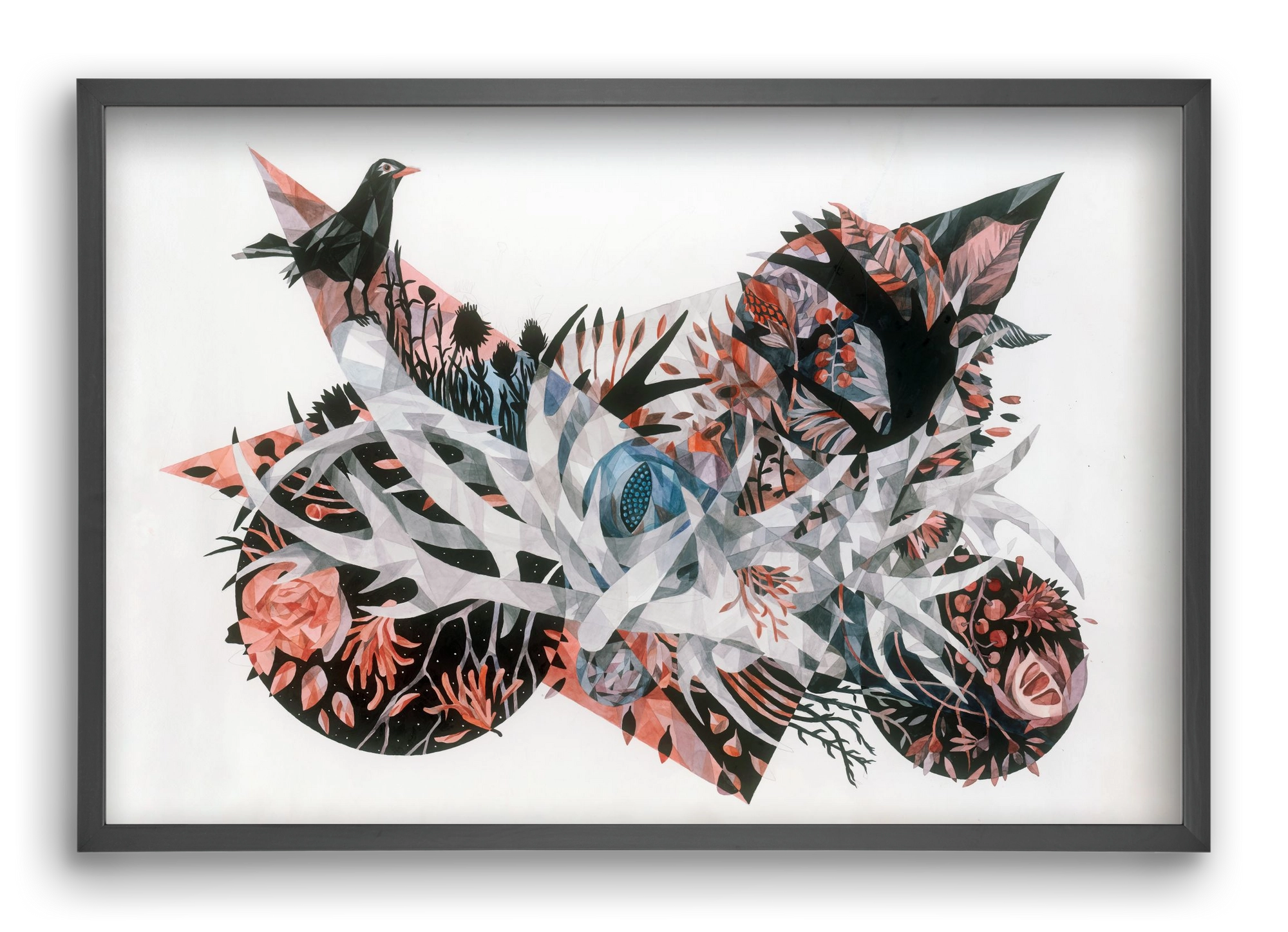 Primavera, 60x40 cm (60x40 cm), Fekete keret