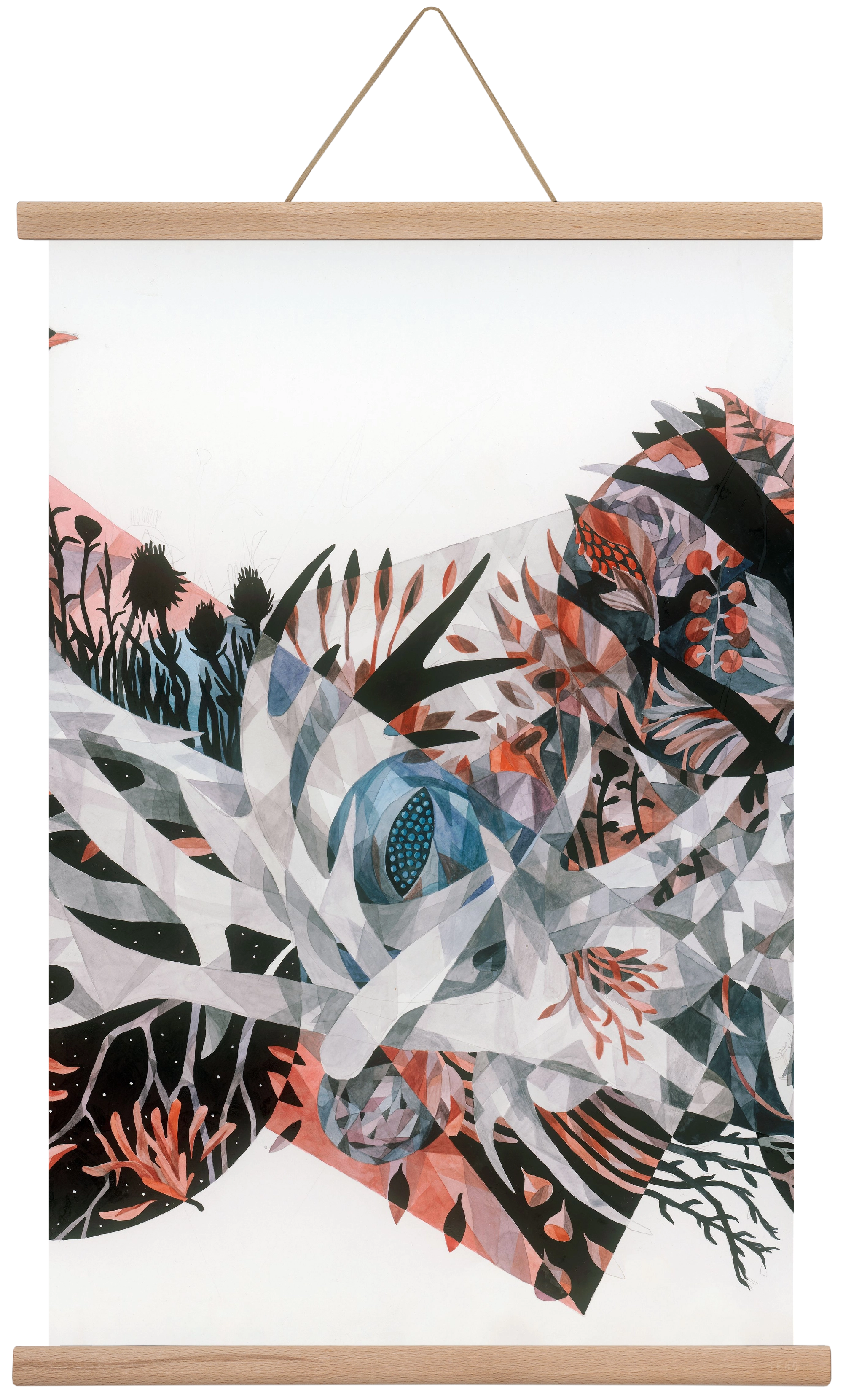 Primavera, 60x40 cm (60x40 cm), Tölgy akasztó