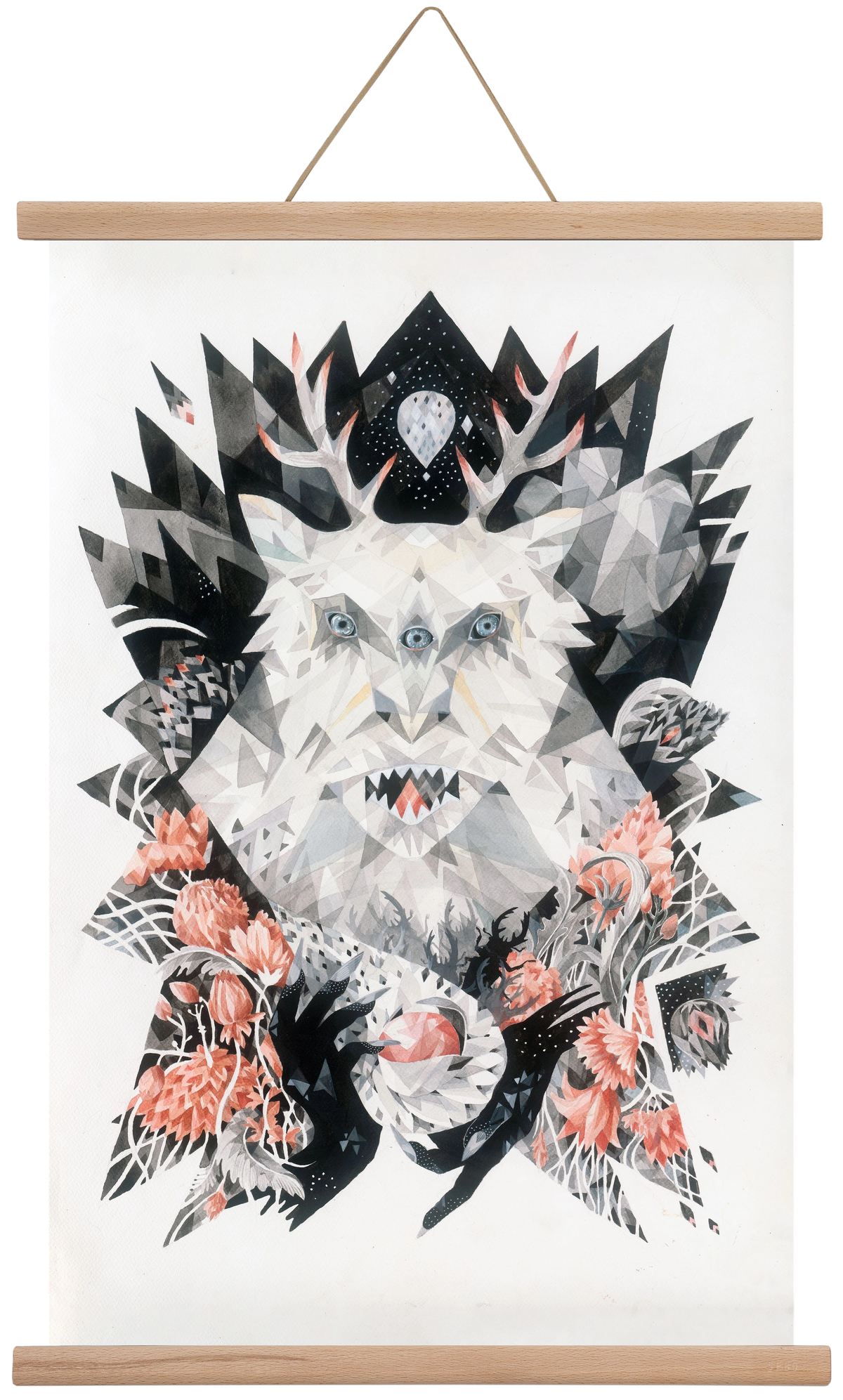 Primavera, 40x60 cm (40x60 cm), Tölgy akasztó