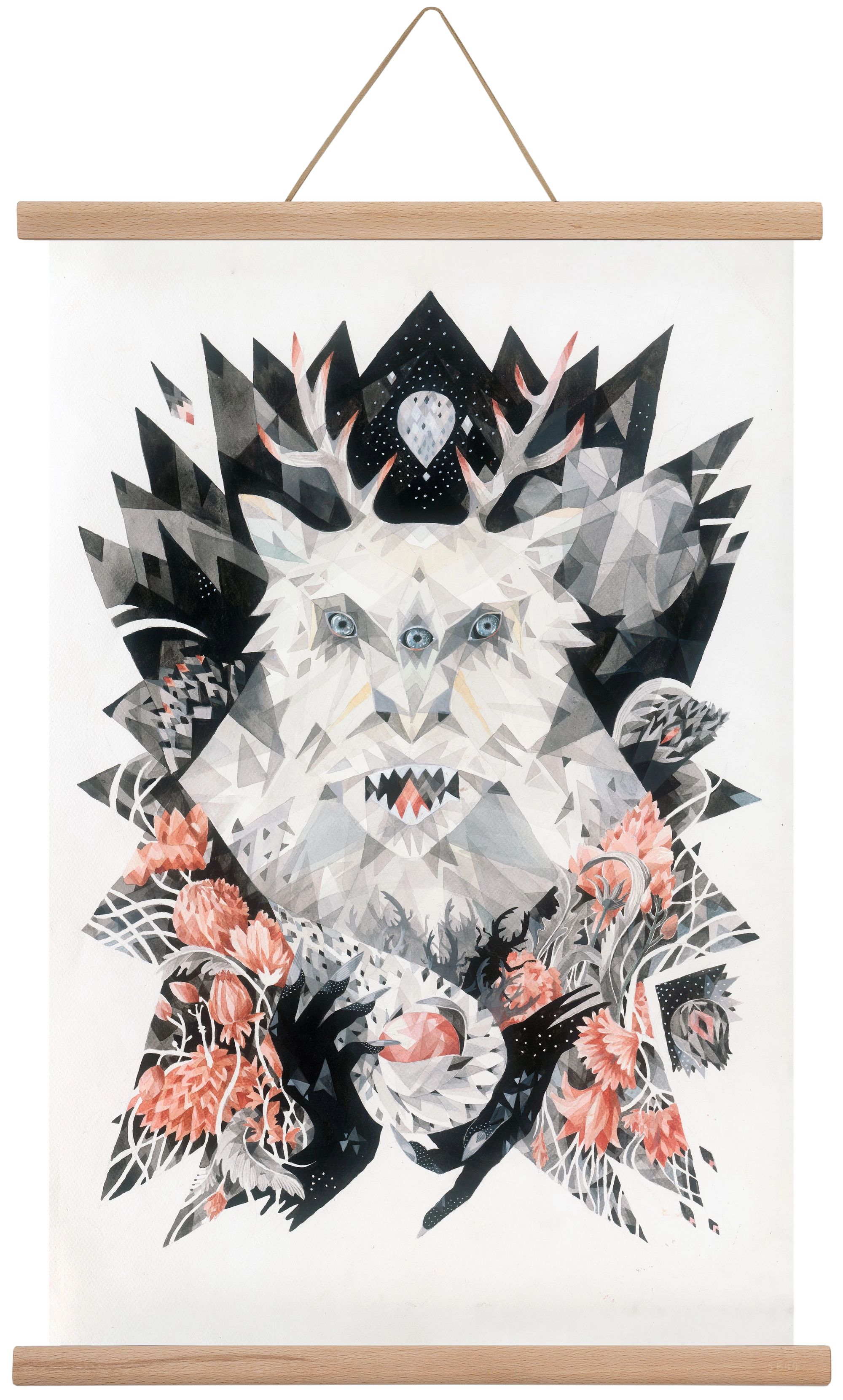 Primavera, 40x60 cm (40x60 cm), Tölgy akasztó