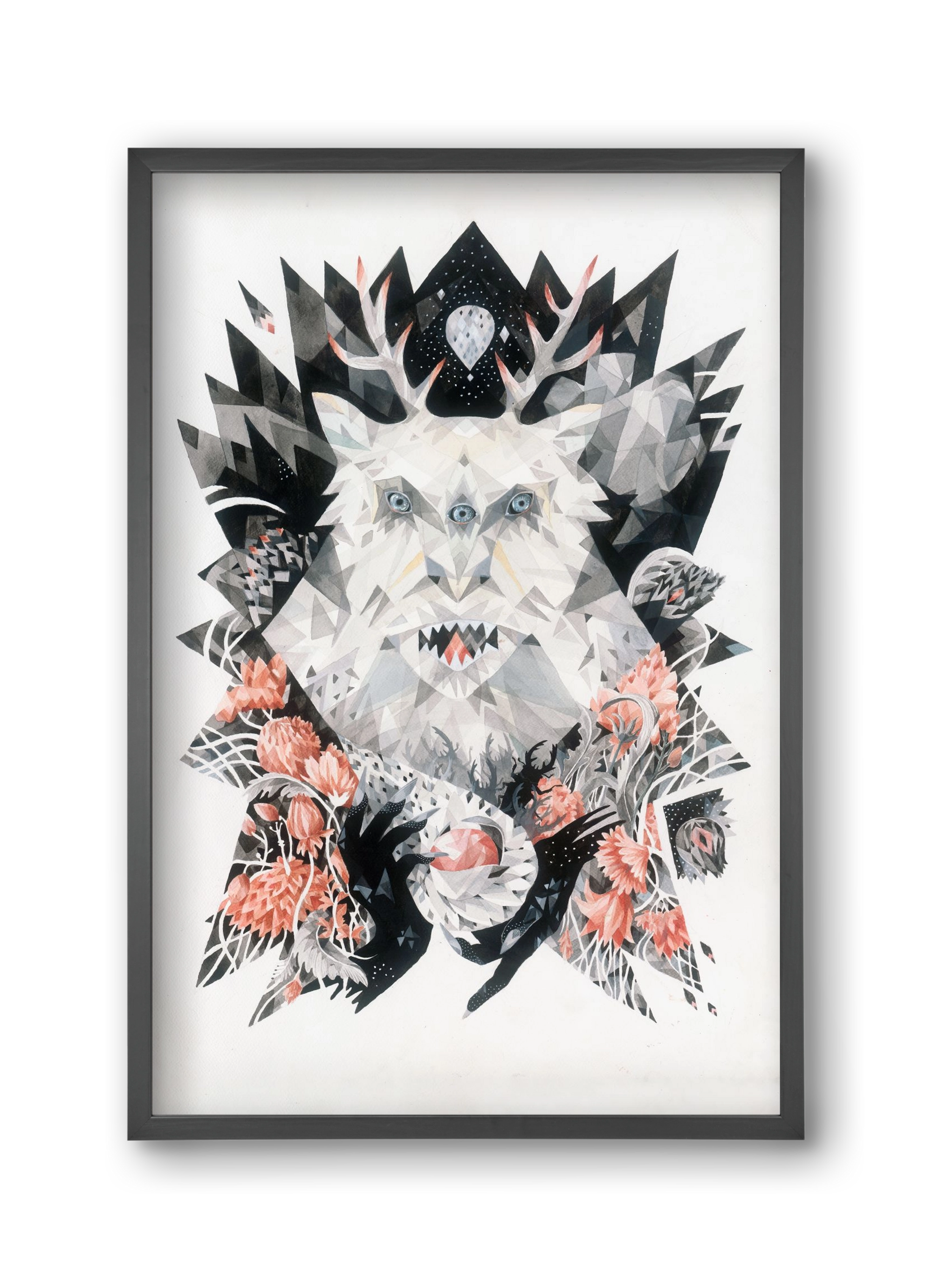 Primavera, 30x45 cm (30x45 cm), Fekete keret