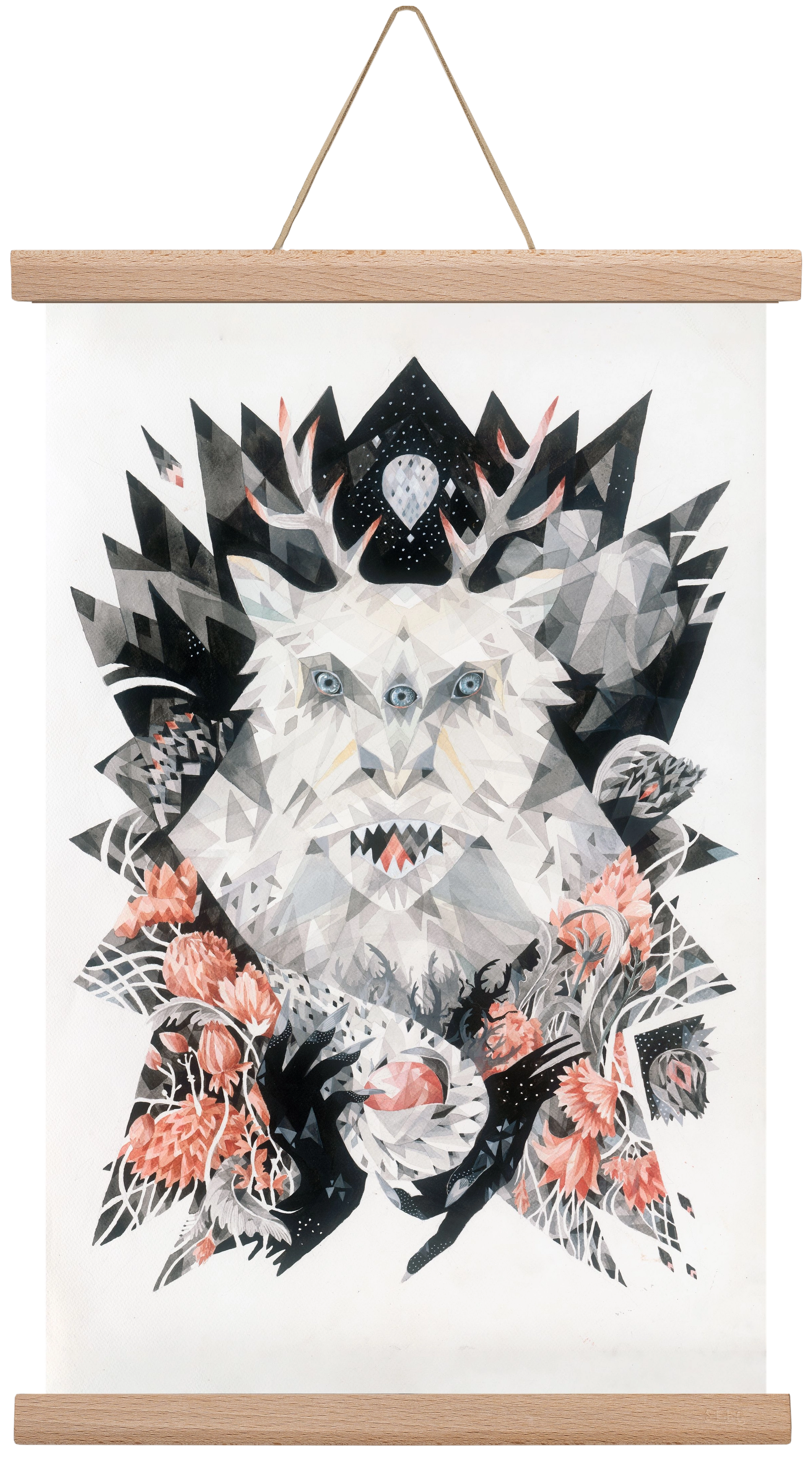 Primavera, 30x45 cm (30x45 cm), Tölgy akasztó