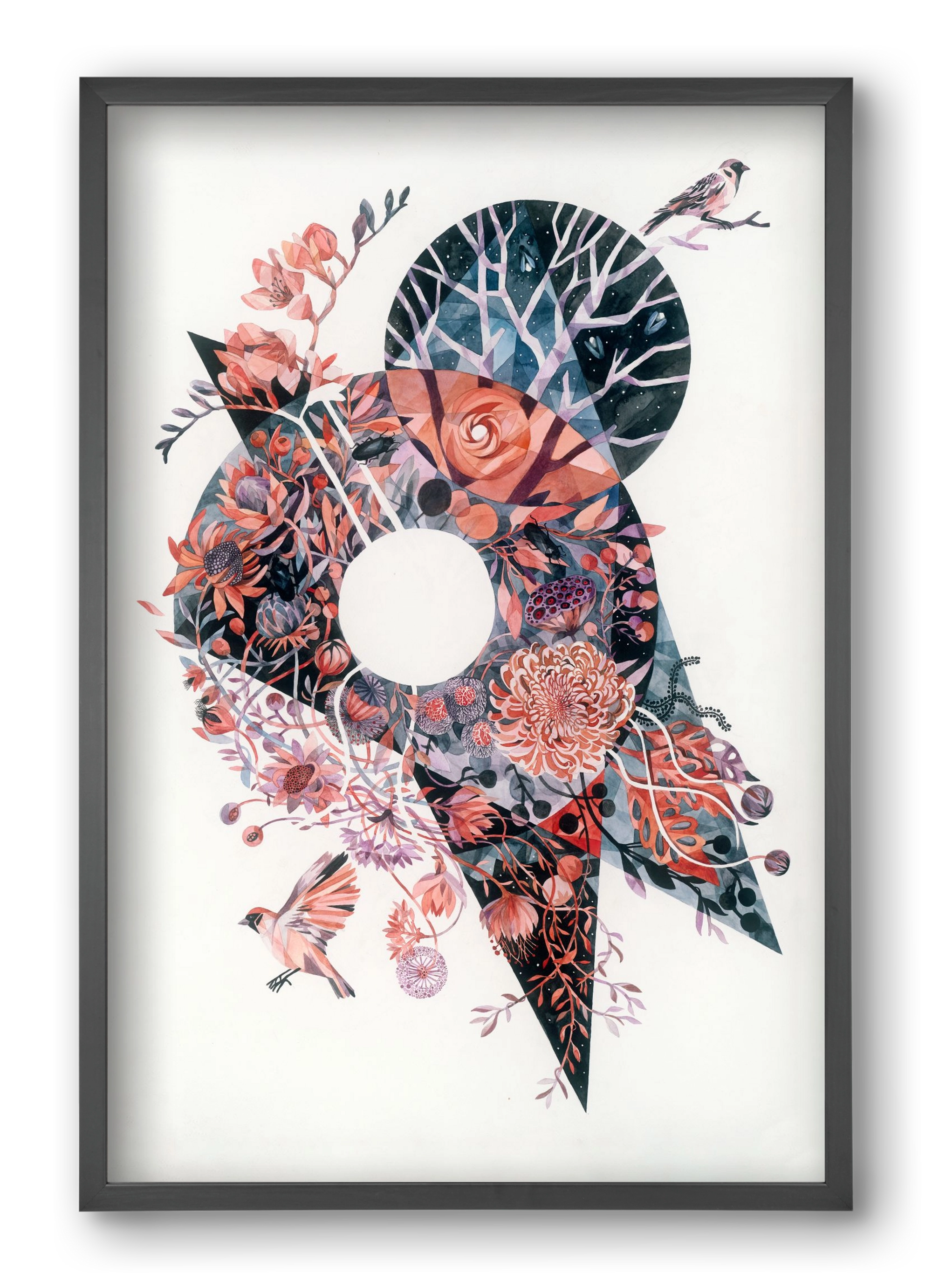 Primavera, 40x60 cm (40x60 cm), Fekete keret