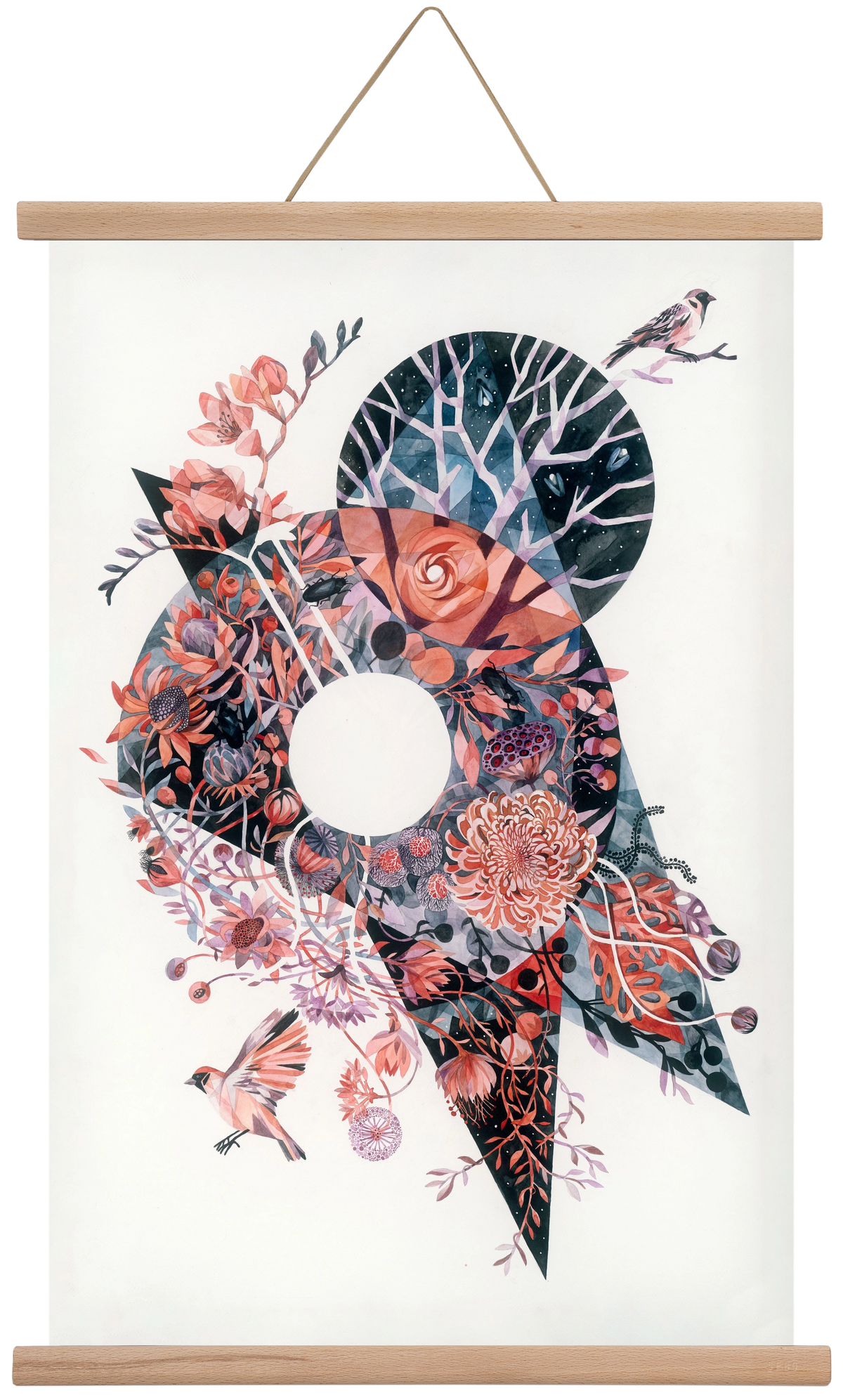 Primavera, 40x60 cm (40x60 cm), Tölgy akasztó