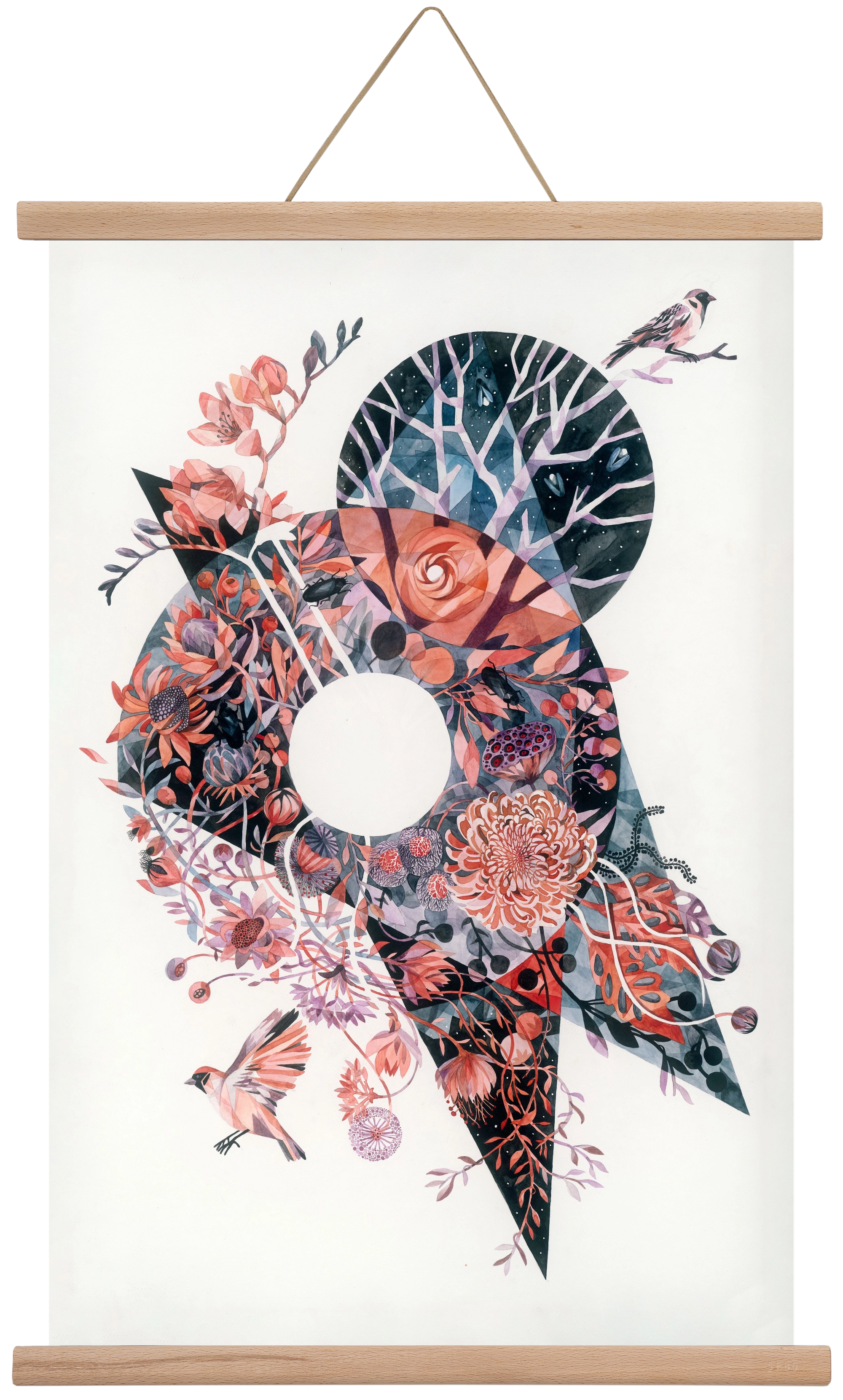 Primavera, 40x60 cm (40x60 cm), Tölgy akasztó