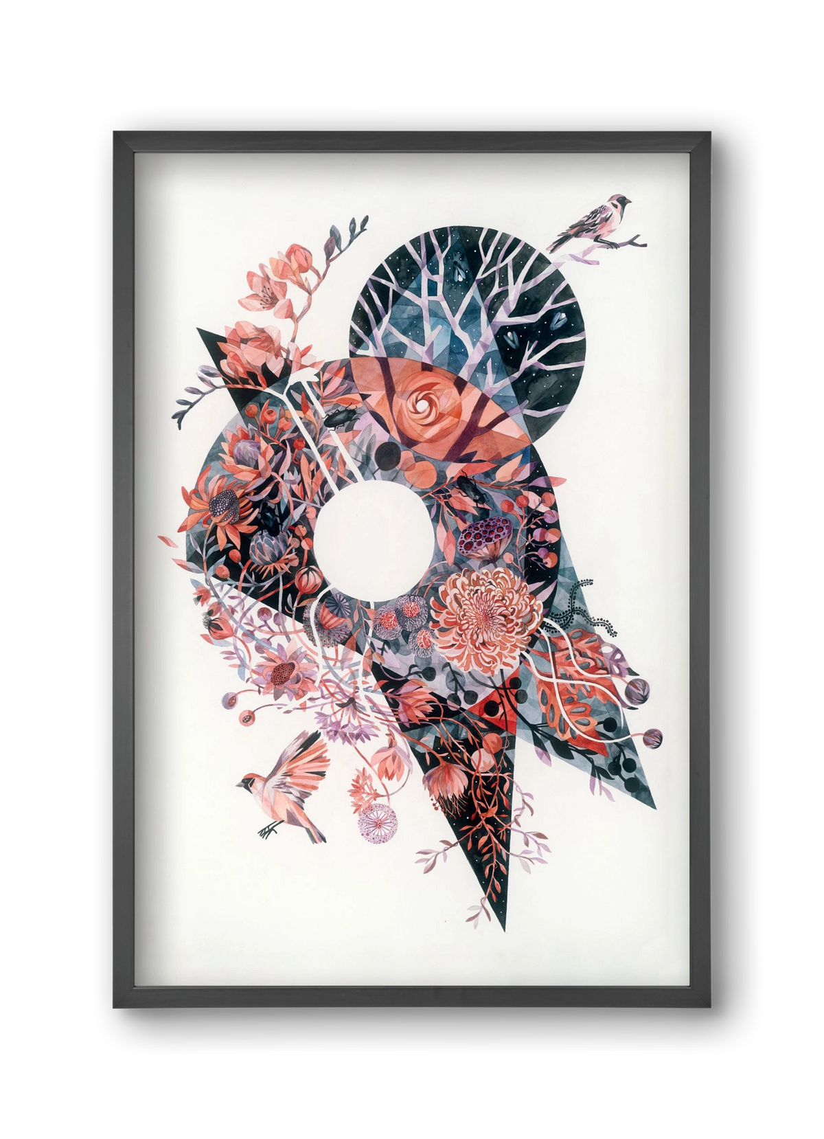 Primavera, 30x45 cm (30x45 cm), Fekete keret