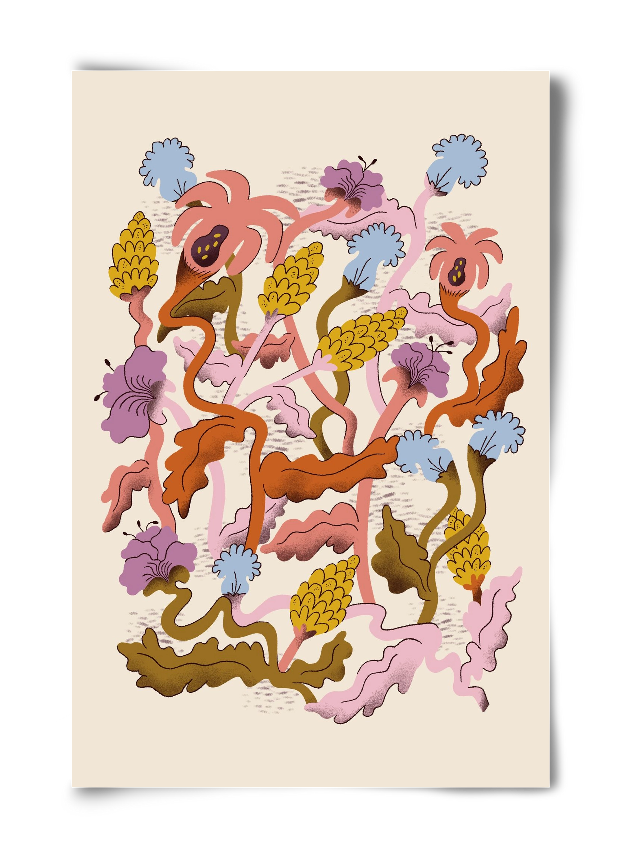 Entangled, 40x60 cm, Keret nélkül