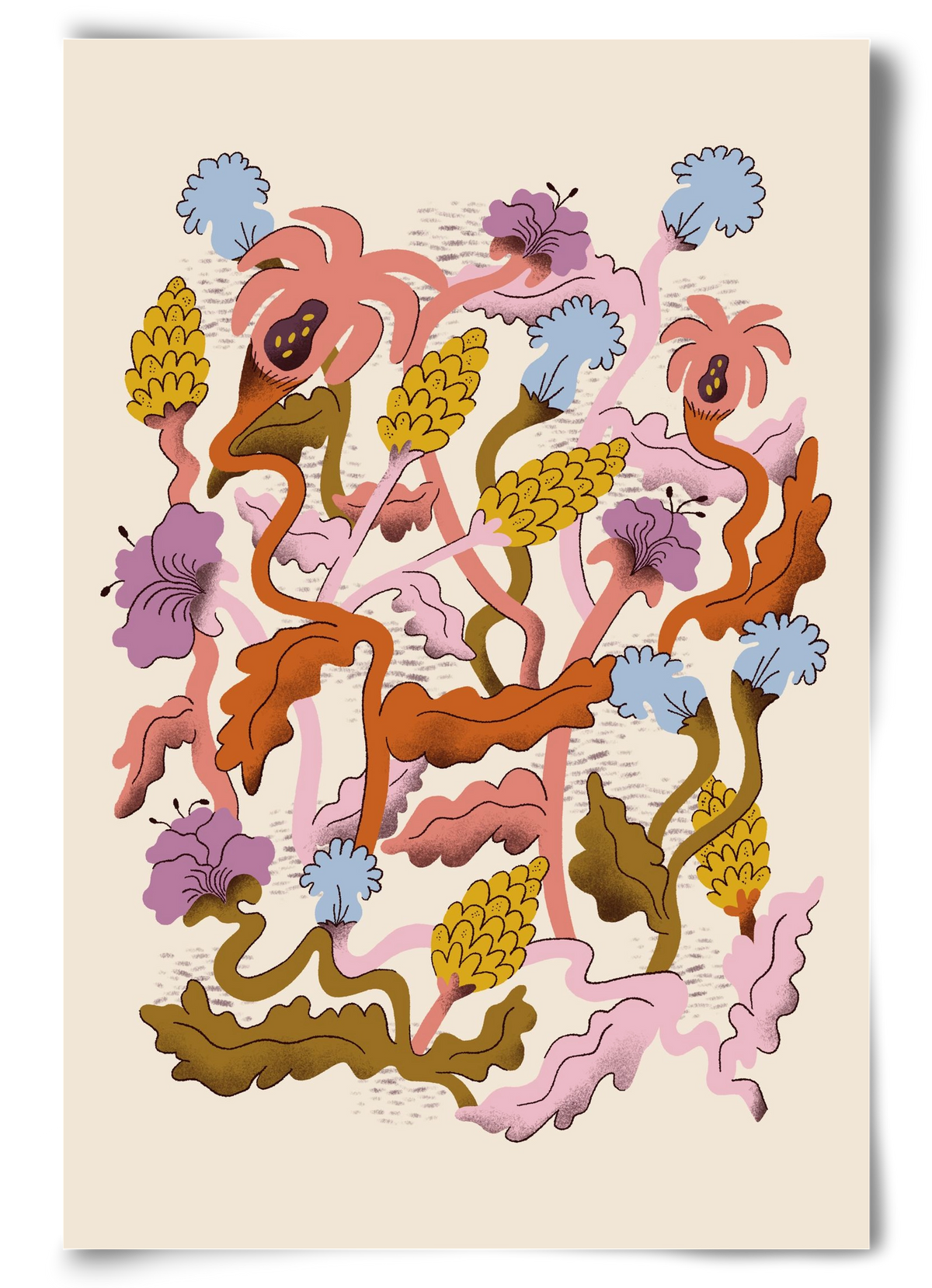 Entangled, 60x90 cm, Keret nélkül