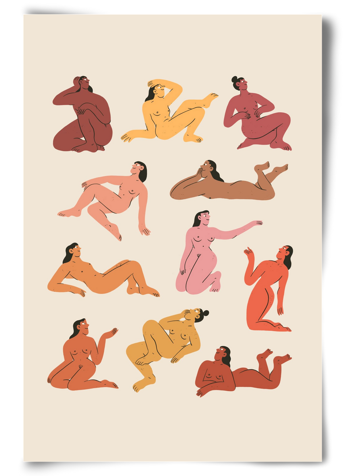 Naked truth, 60x90 cm, Keret nélkül