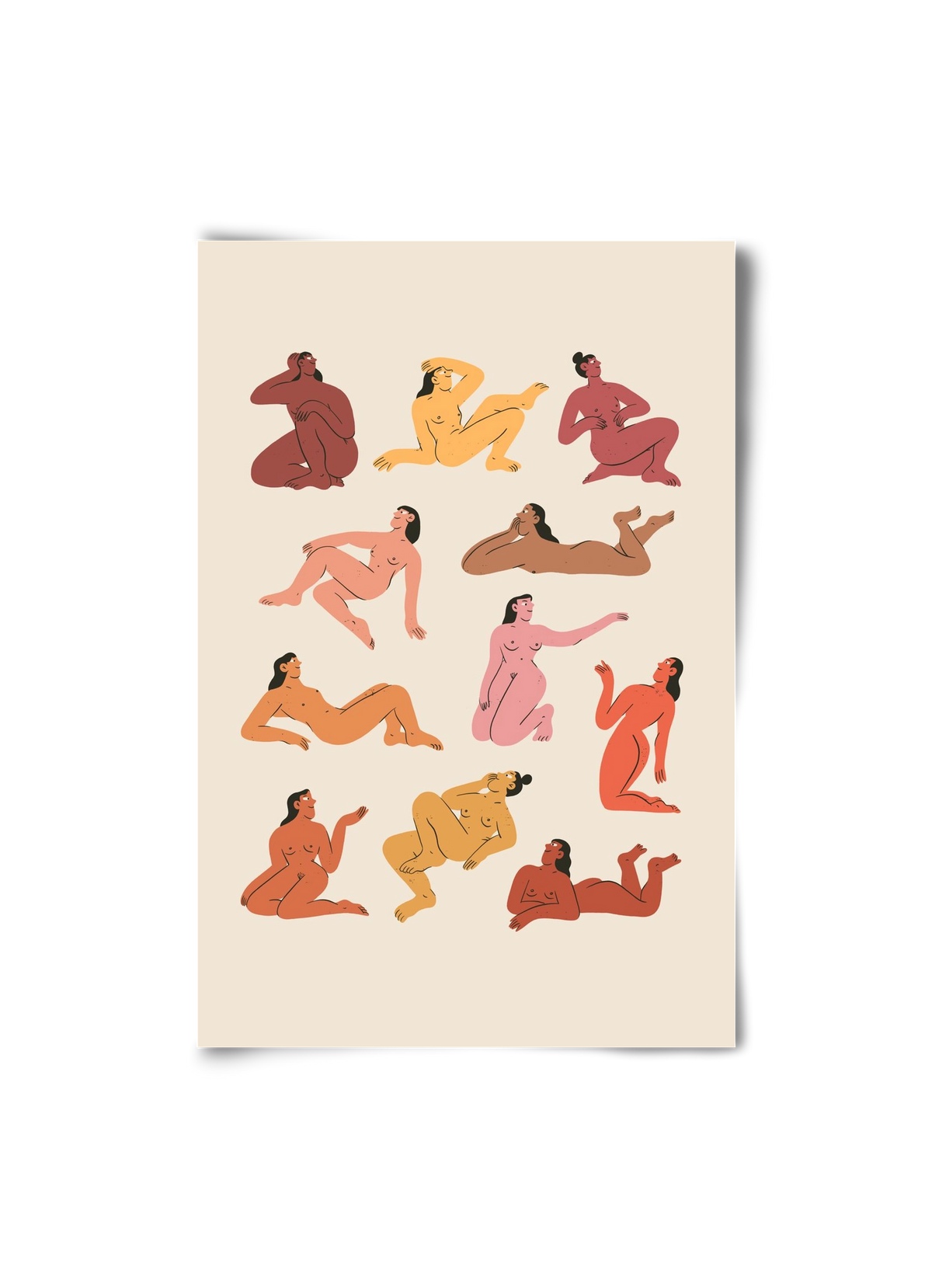 Naked truth, 20x30 cm, Keret nélkül