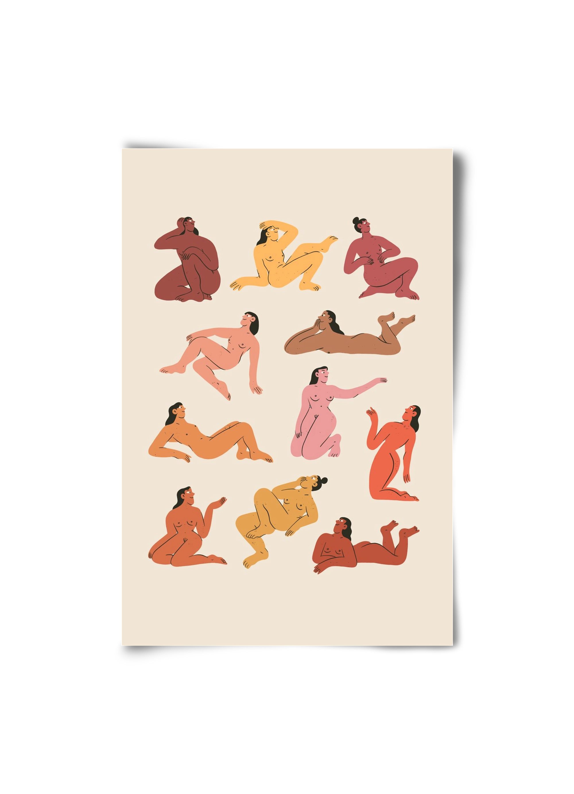 Naked truth, 20x30 cm, Keret nélkül